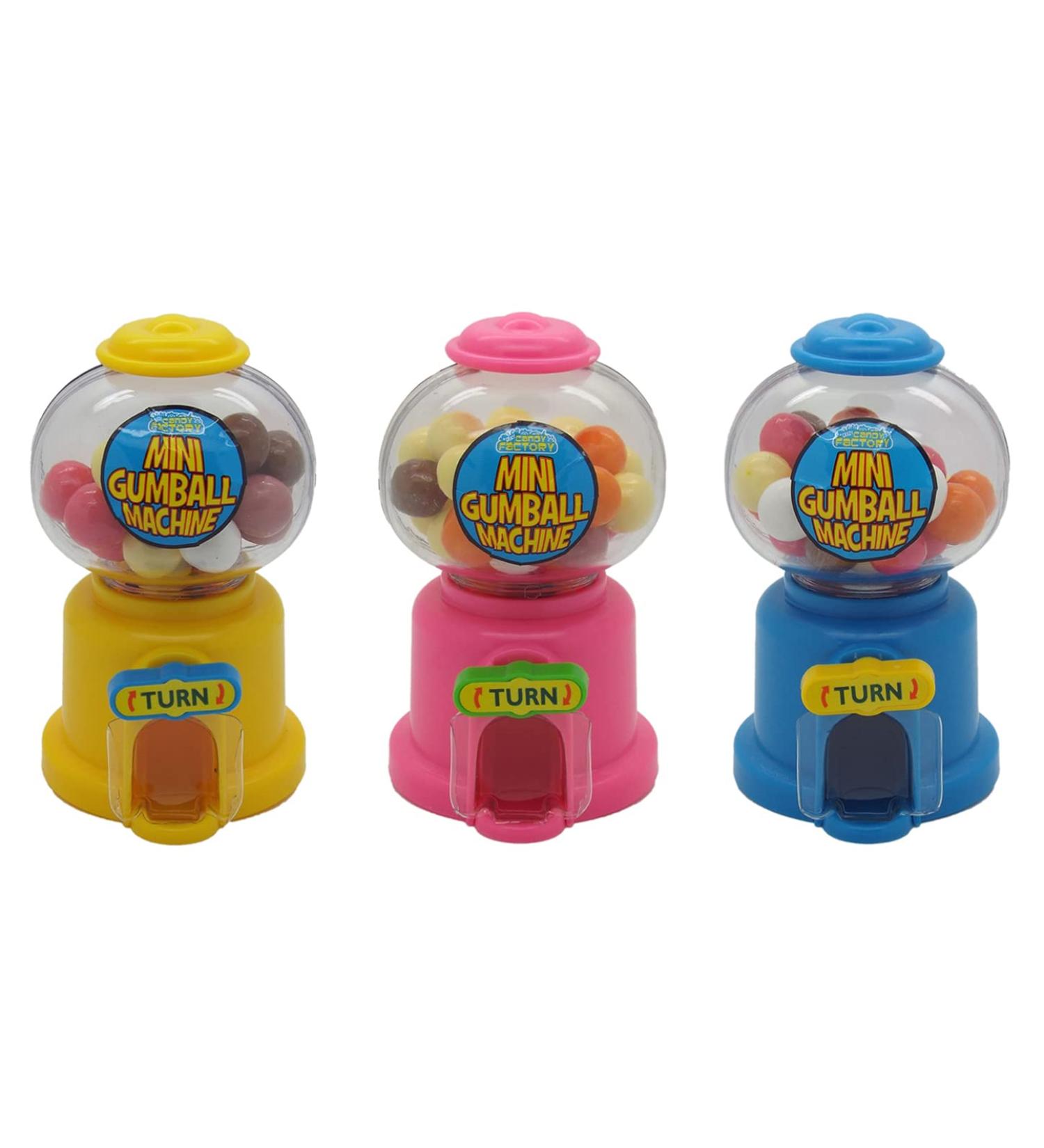 Mini Gumball Machine - 12 (Box) Toys & Novelty Sweets