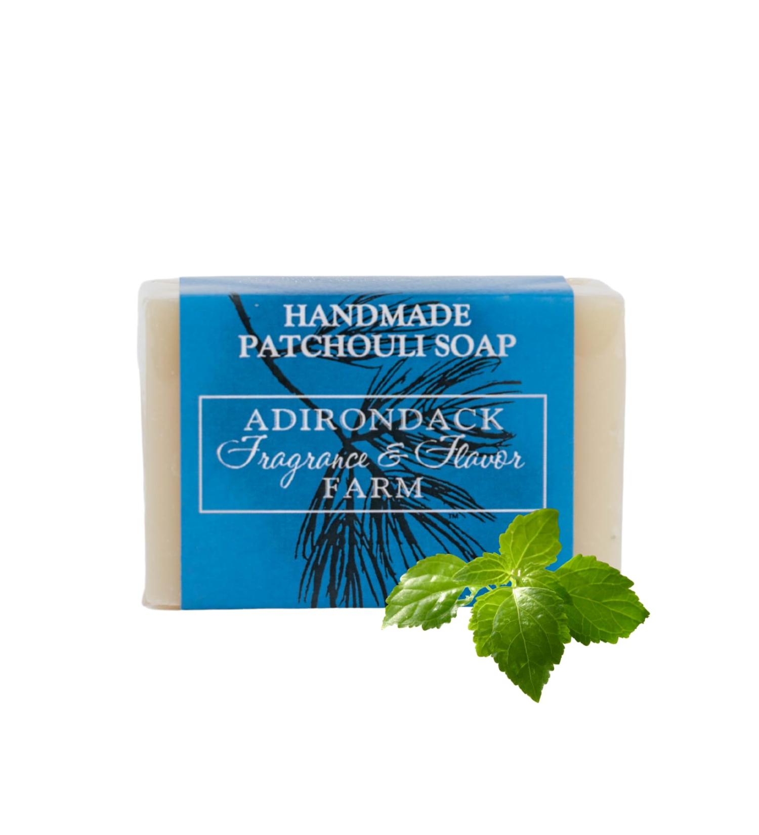 ADK Patchouli Handmade Soap Bar - Moisturizing Vegan Soap for Sensitive Skin | Healing Botanicals 4 oz - Perfect for Men & Women Body & Face Wash - Buy Online on GoSupps.com