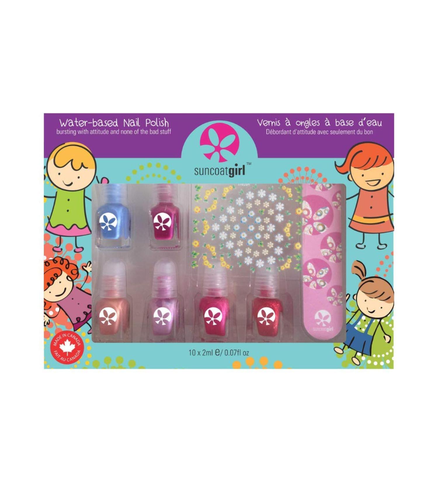 SuncoatGirl Merry Mini Mani Kit - 10 Piece Set for Creative Nail Art - Buy Online on GoSupps.com