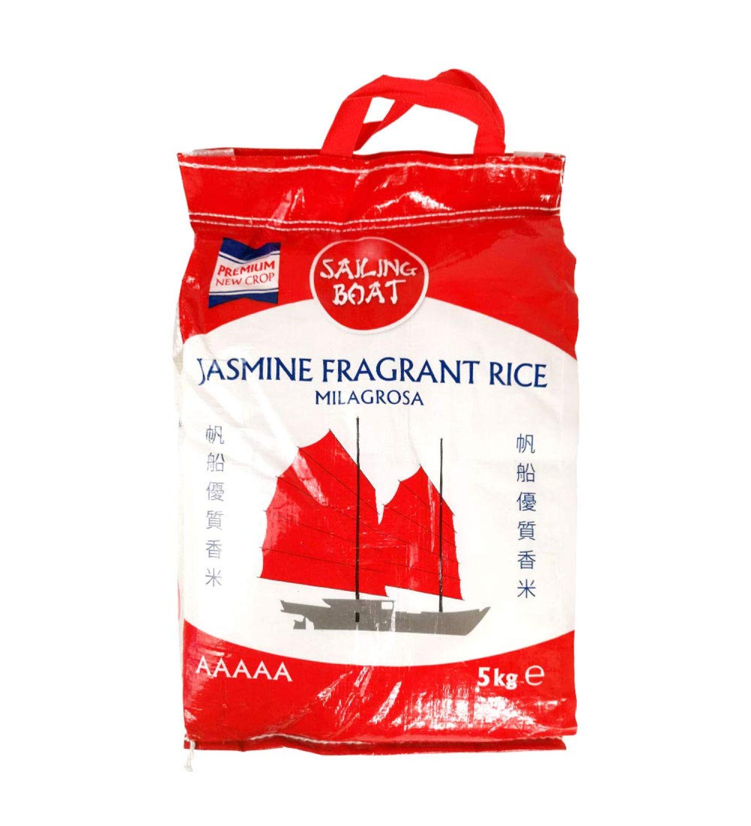 Sailing Boat Jasmine Fragrant Rice AAAAA 5kg