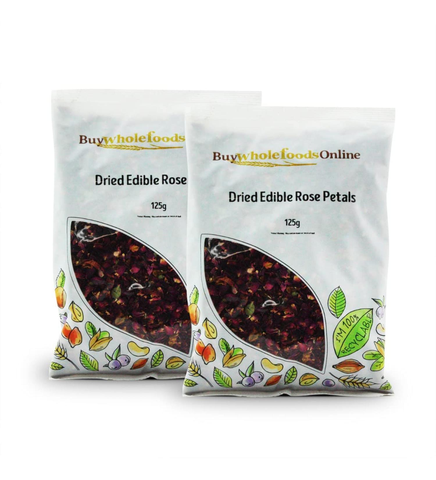 Dried Edible Rose Petals 250g (BWFO)