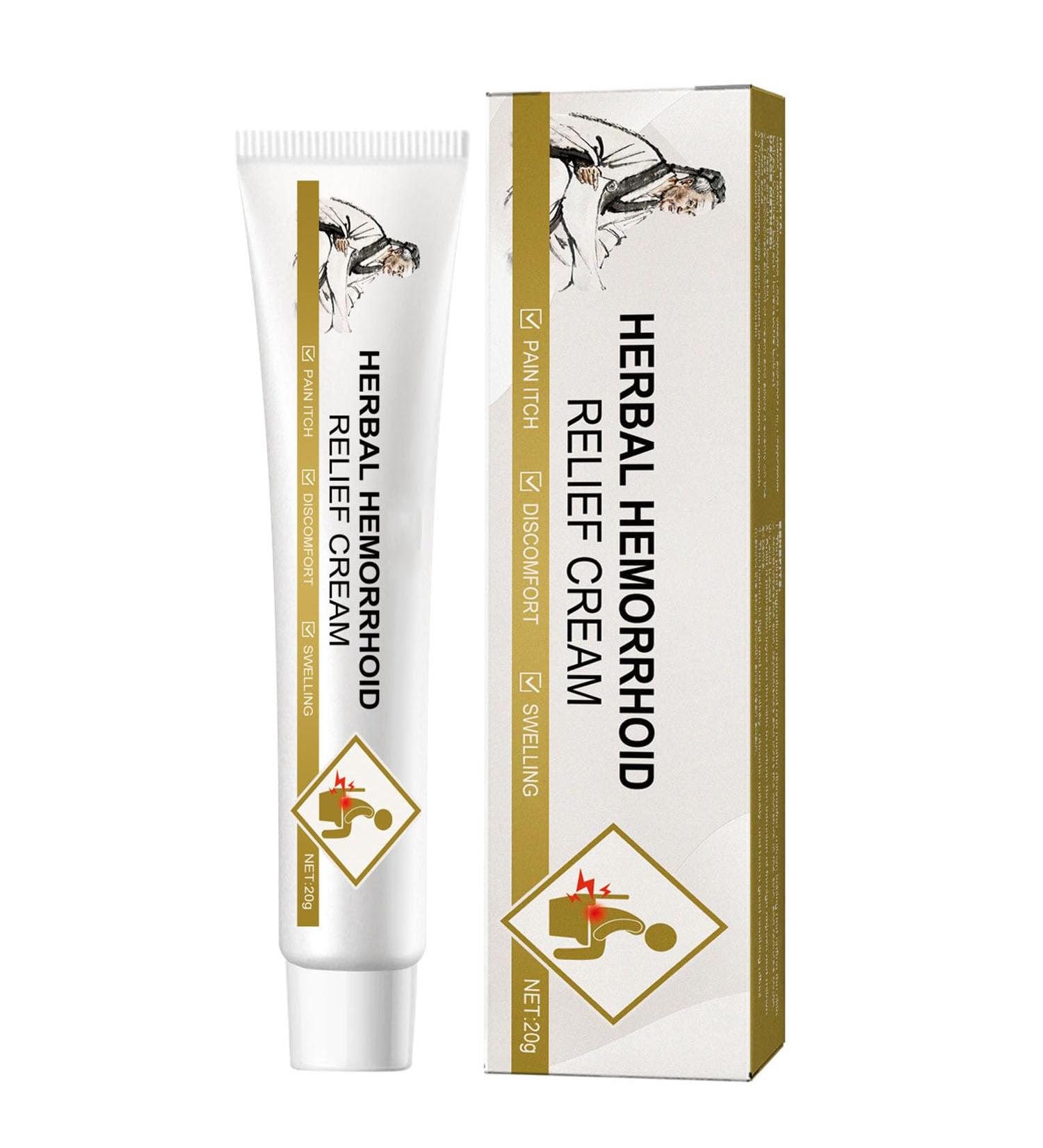 Natural Herbal Hemorrhoid Cream Hemorrhoid Cream Hemorrhoids Ointment Anal Cream Natural Healing Hemorrhoid Fissure Bleeding Natural Fast Pain Relief Cream (1PCS) - Buy Online on GoSupps.com