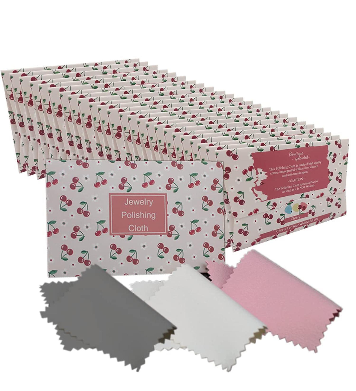 Purest Spring Cleaning & Polishing Cloths for Silver & Gold | Sterling Silver Jewelry Tarnish Remover (Large & Small - Buy Online on GoSupps.com