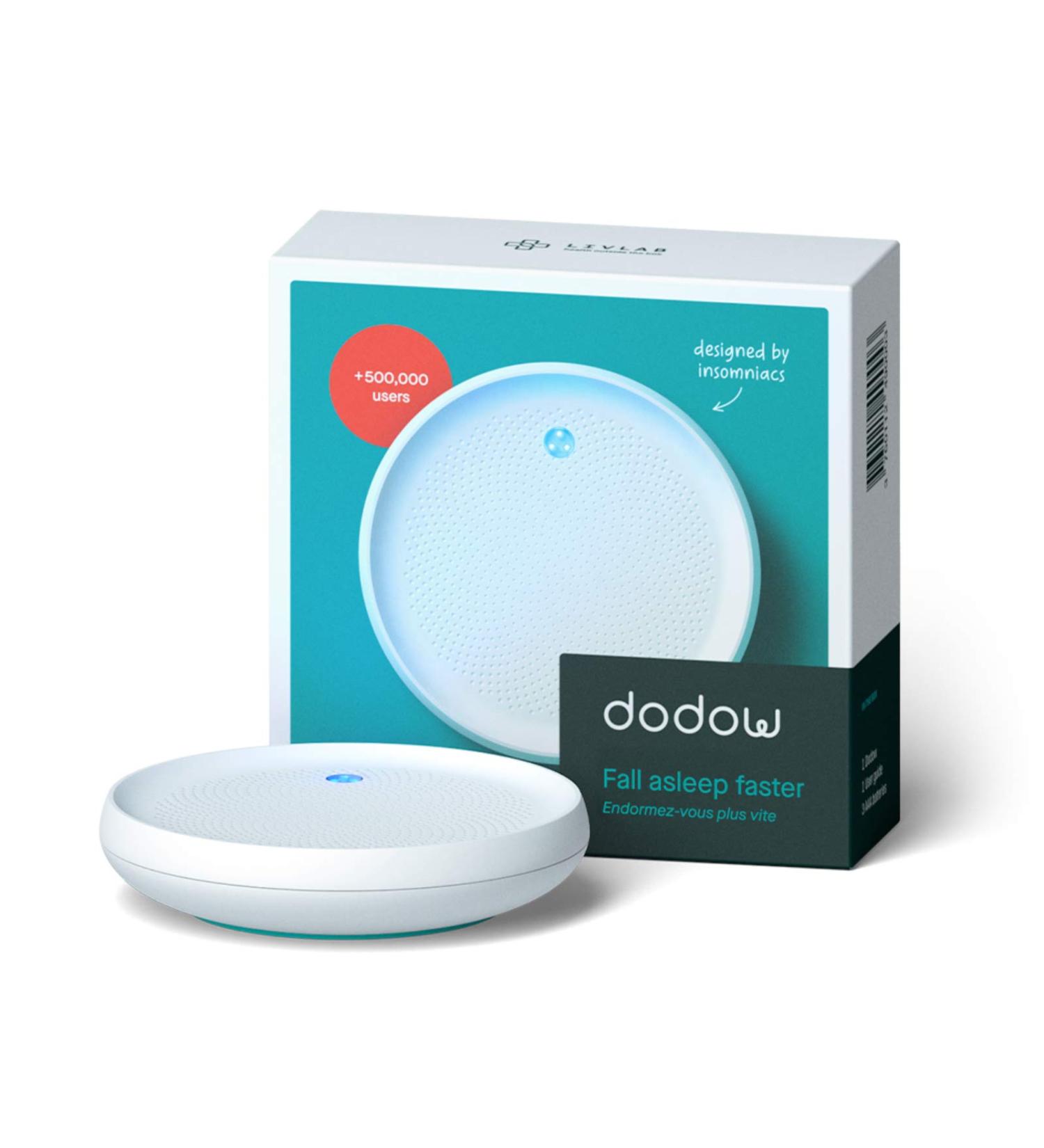 Dodow Sleep Aid Device - Fall Asleep Faster with Over 1 Million Users - Buy Online on GoSupps.com