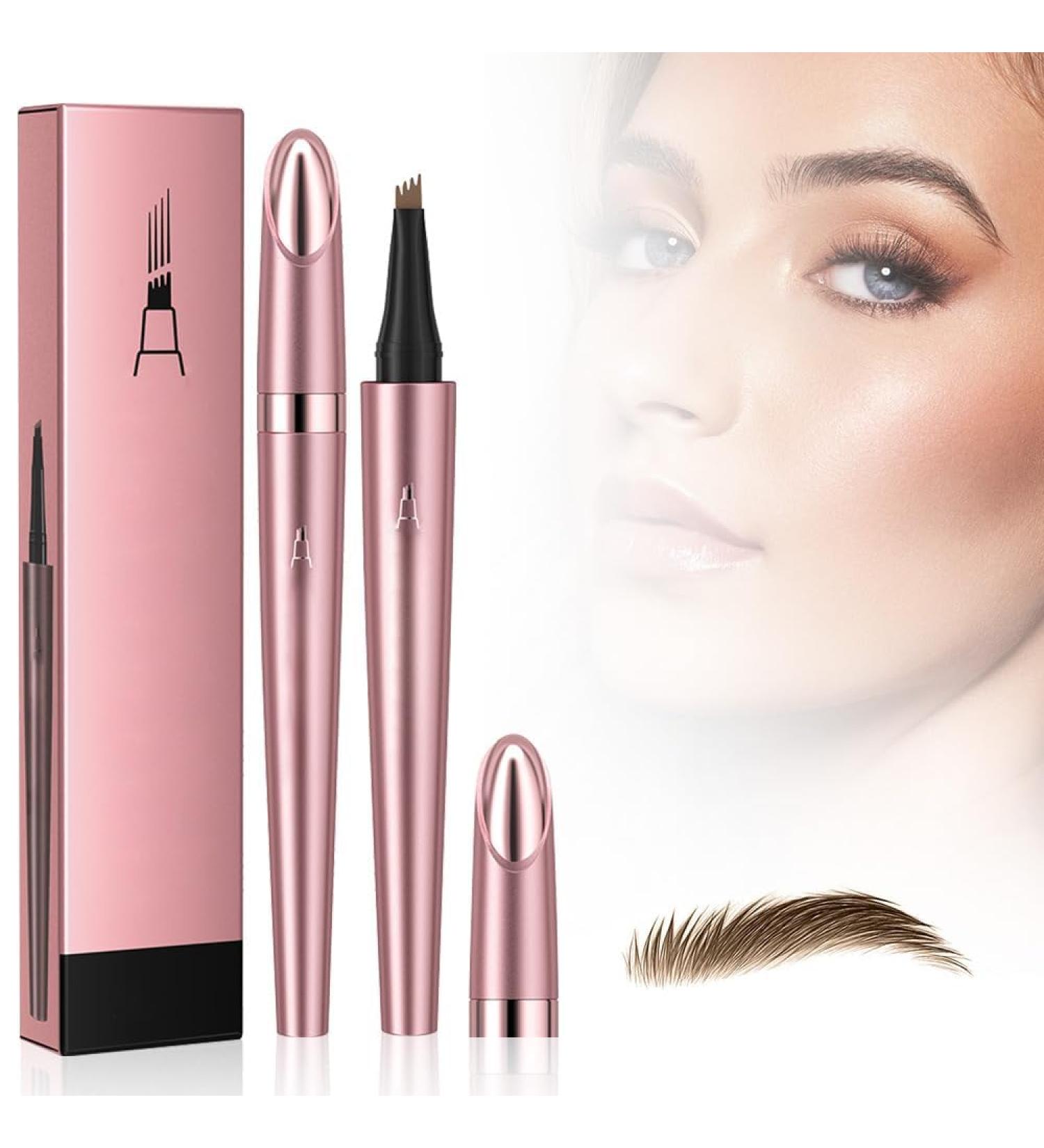 Generisch 2026 Waterproof 3D Eyebrow Pencil with 4 Forked Tips Trendy Eyebrow Pencil for Women
