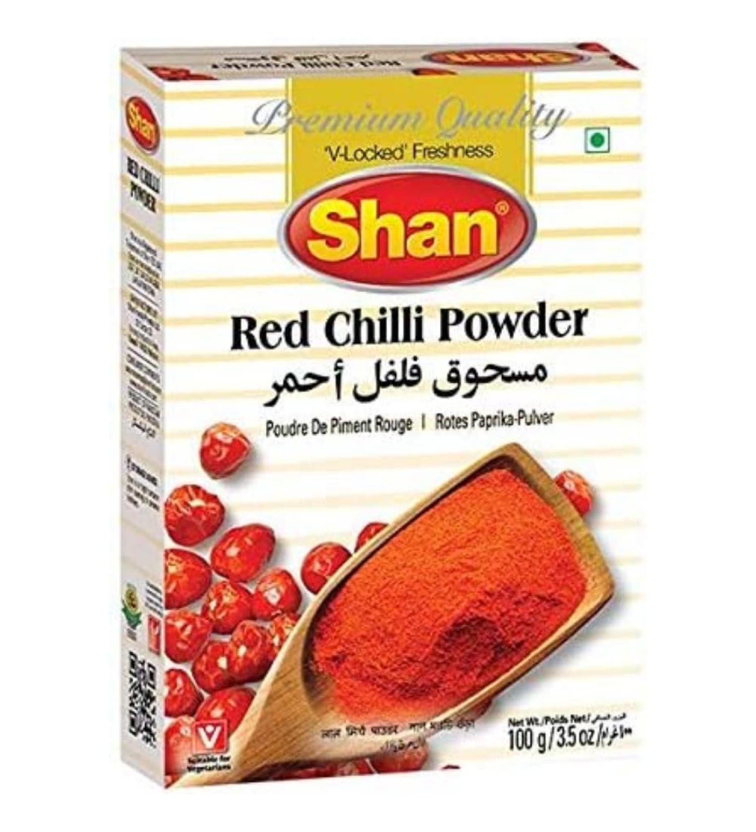 SHAN Red Chilli Powder 100 g - Buy Online on GoSupps.com