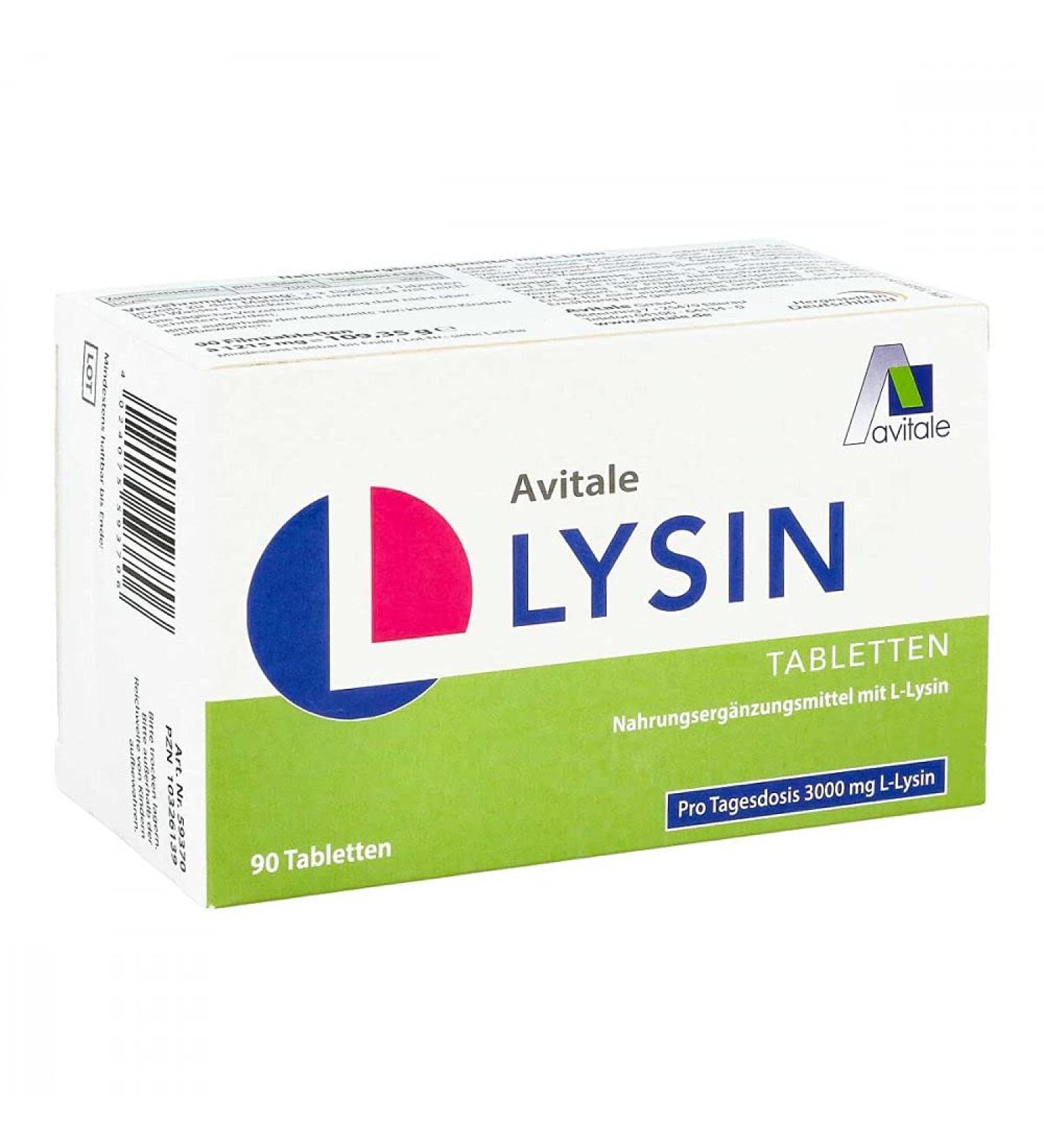 L-Lysine 750 mg Tablets - Premium Immune Support & Muscle Recovery | Shop Internationally - Buy Online on GoSupps.com