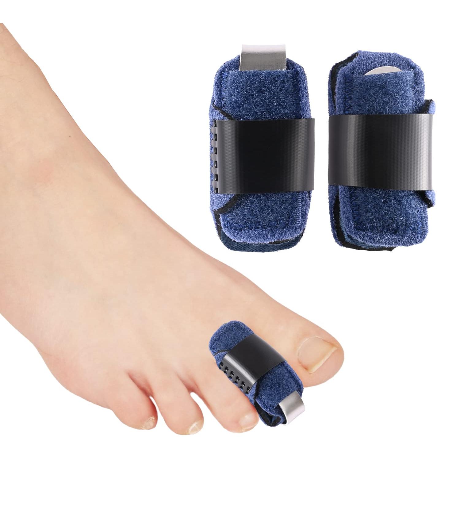 Abnaok Toe Splint - Toe Straightener for Hammer Toe | Toe Wrap Support for Crooked Toes - Buy Online on GoSupps.com