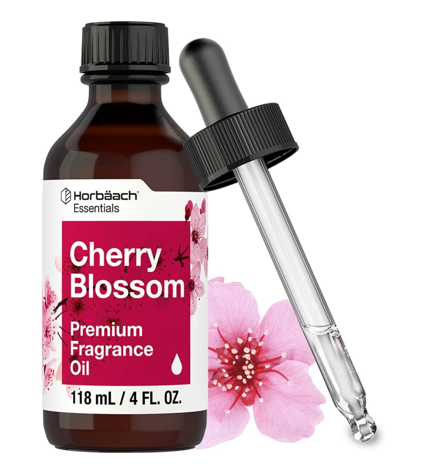 Cherry Blossom Fragrance Oil 4 fl oz | Premium Grade for Diffusers, Candles, Soap Making | Horbaach - Buy Online on GoSupps.com