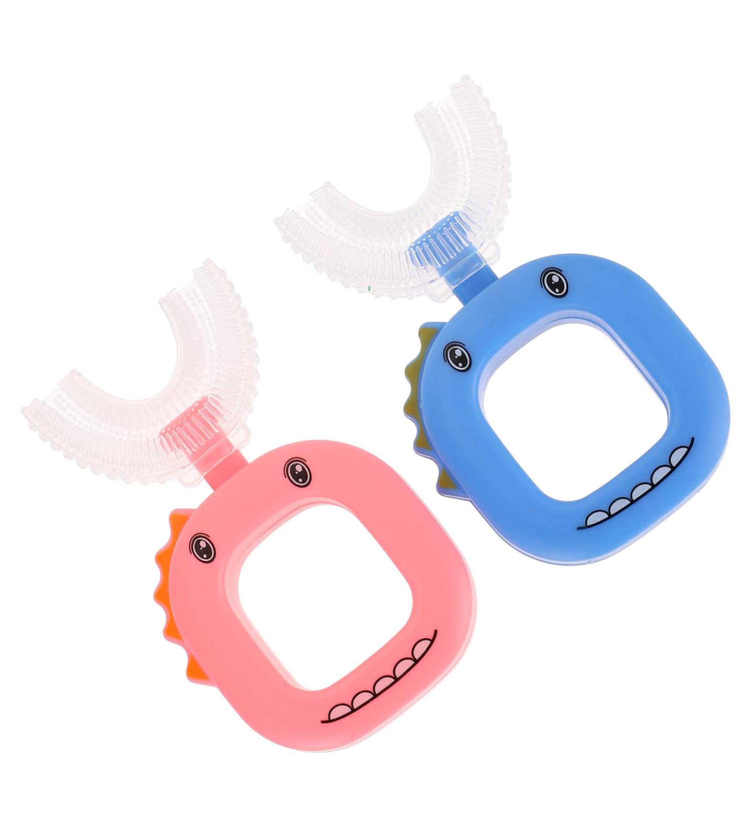 Gatuida U-Shaped Toothbrush for Toddlers - Soft Children's Tooth Cleaning Brush - Ideal Tool for Kids - Buy Online on GoSupps.com