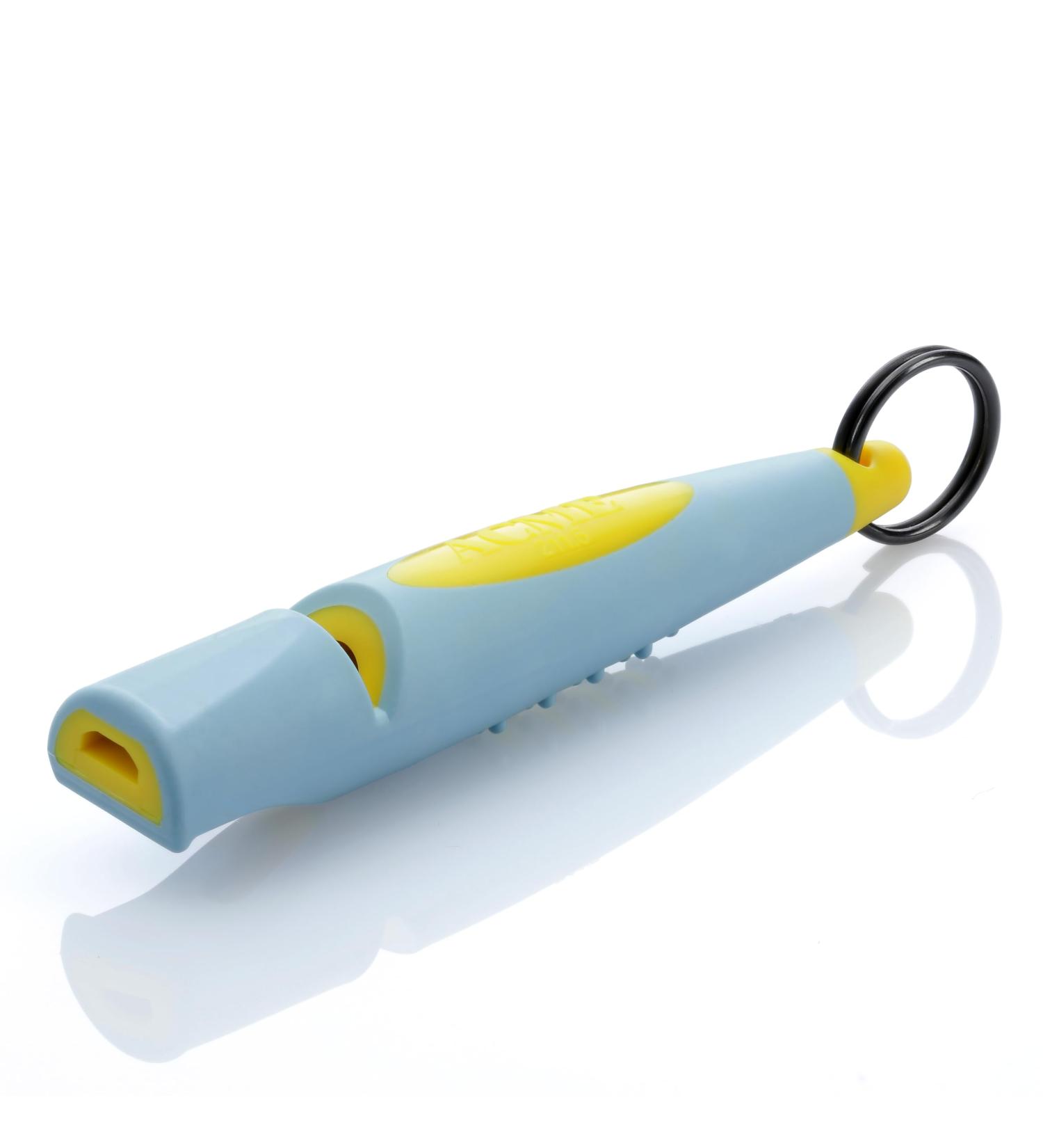 Buy Acme Dog Whistle No. 210.5 - Alpha Improved Version | Ideal Recall Tool | Large Reach | New Handle | Standardized Frequency - Baby Blue/Yellow - Buy Online on GoSupps.com