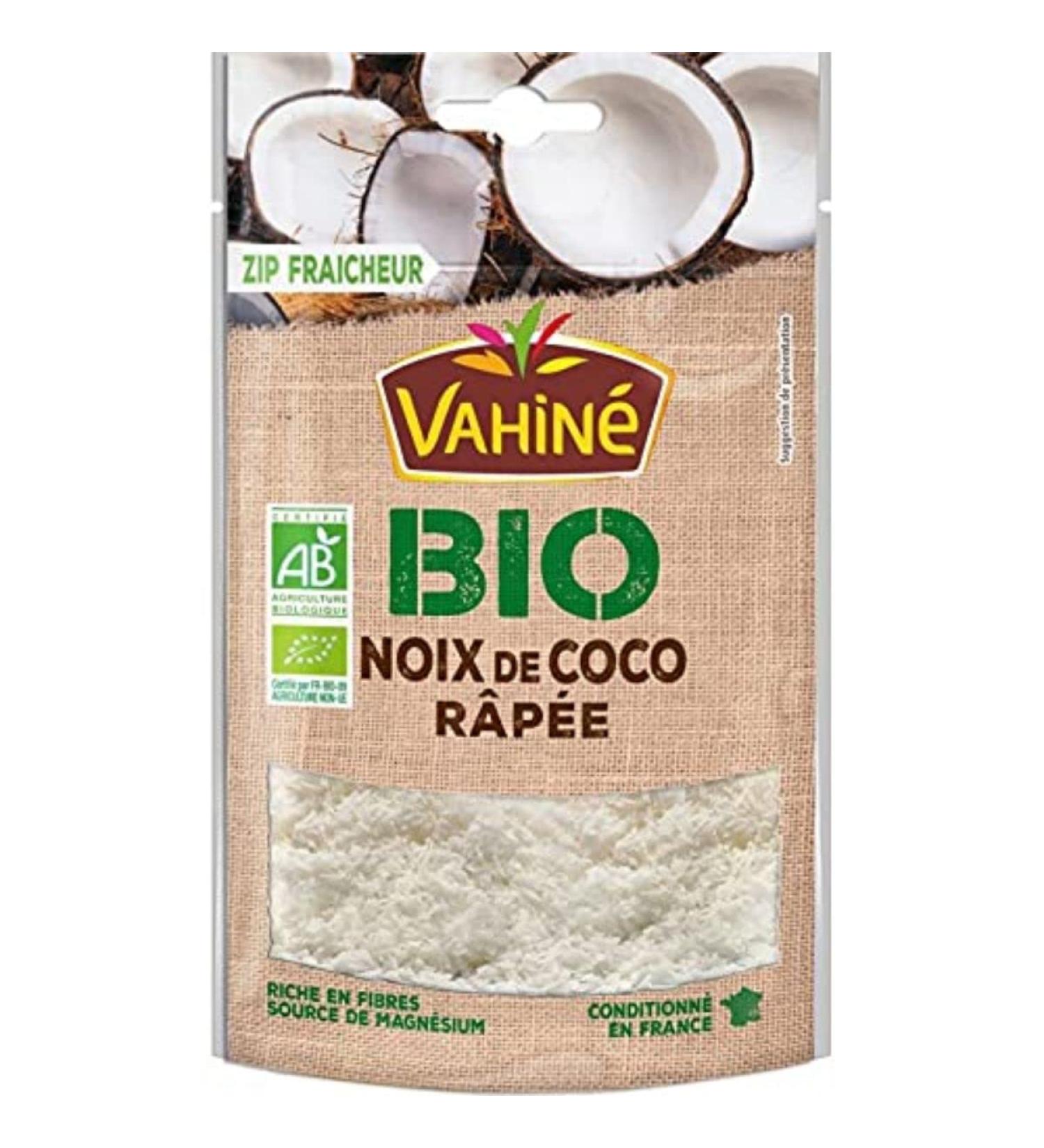 Vahine Vahin Grated coconut organic - 115g sachet
