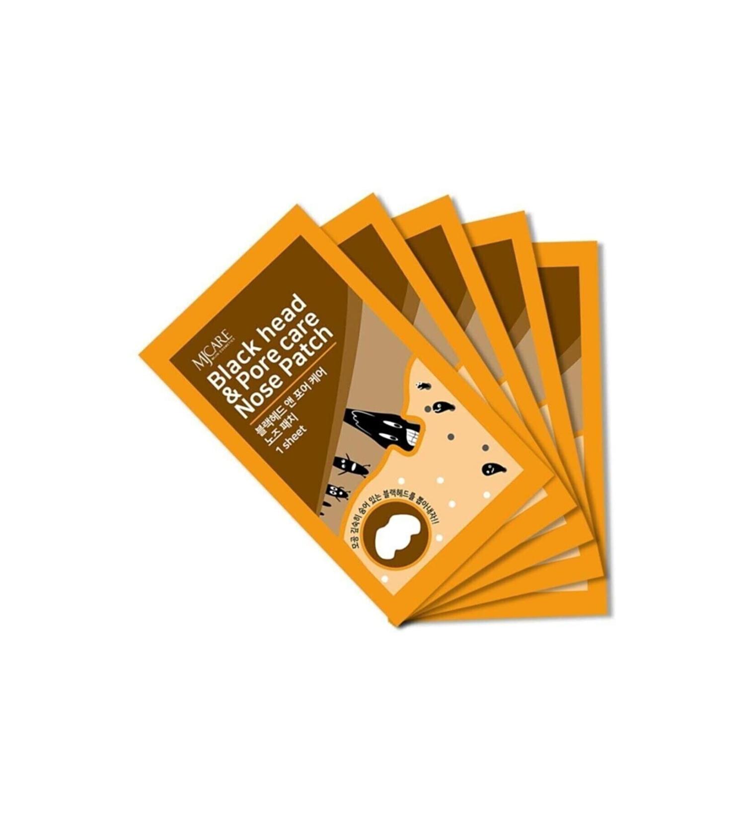 Kenparazzi MJCare Nose Pack - cleaning nose strip for blackheads and pores 5 -pack - cleaning facial cleaning against pimples pores & blackheads - reduces impurities