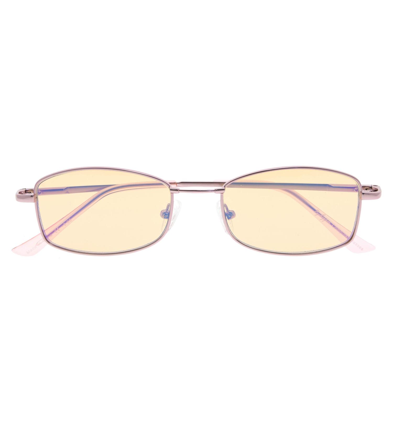 Buy CessBlu UV Blue Light Filter Glasses | Bendable Bridge Computer Eyeglasses for Women | Stylish Pink 0.0 x Reading Glasses - Shop Internationally - Buy Online on GoSupps.com