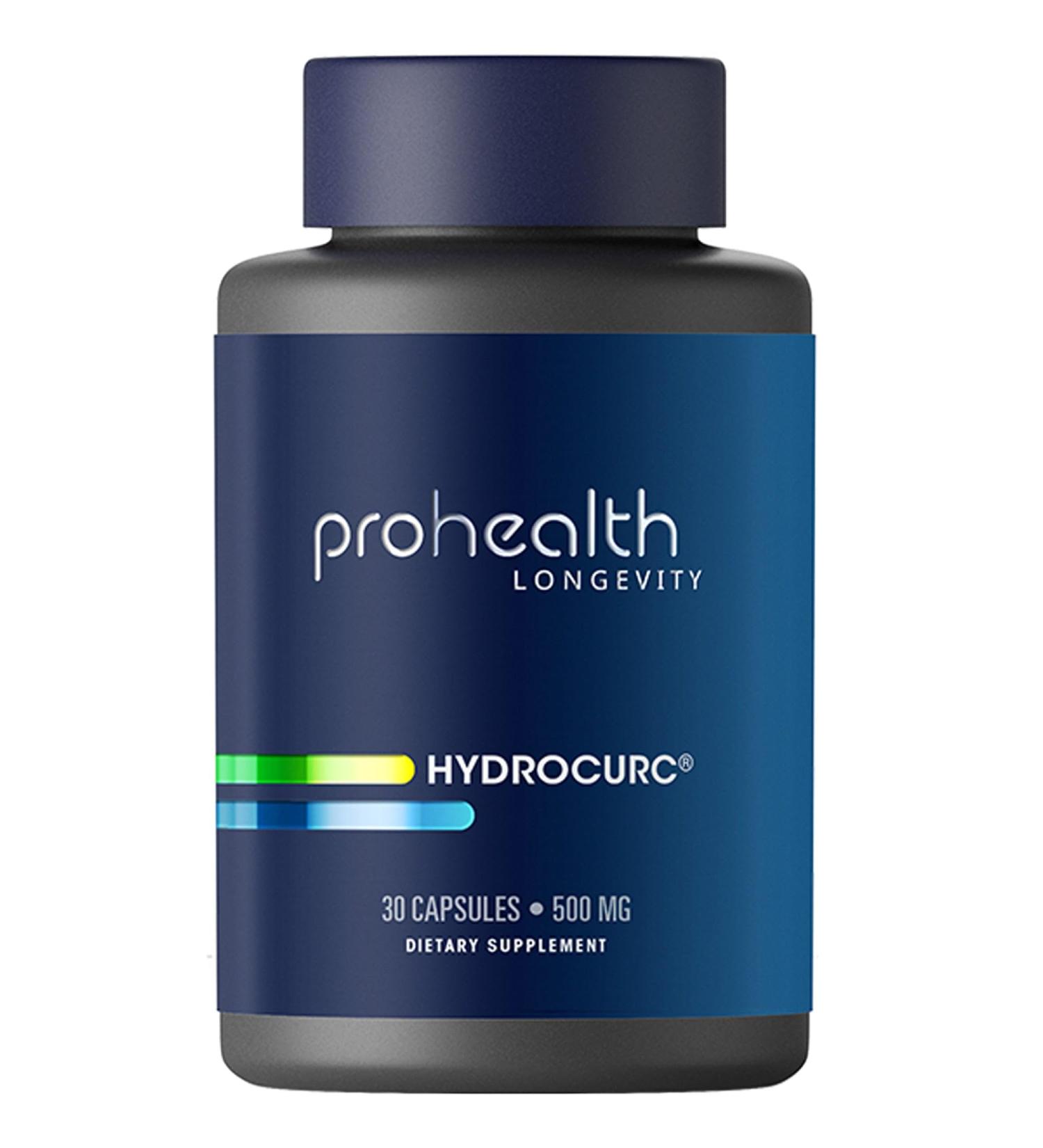 ProHealth HydroCurc (500 mg, 30 Veggie Capsules) Longevity