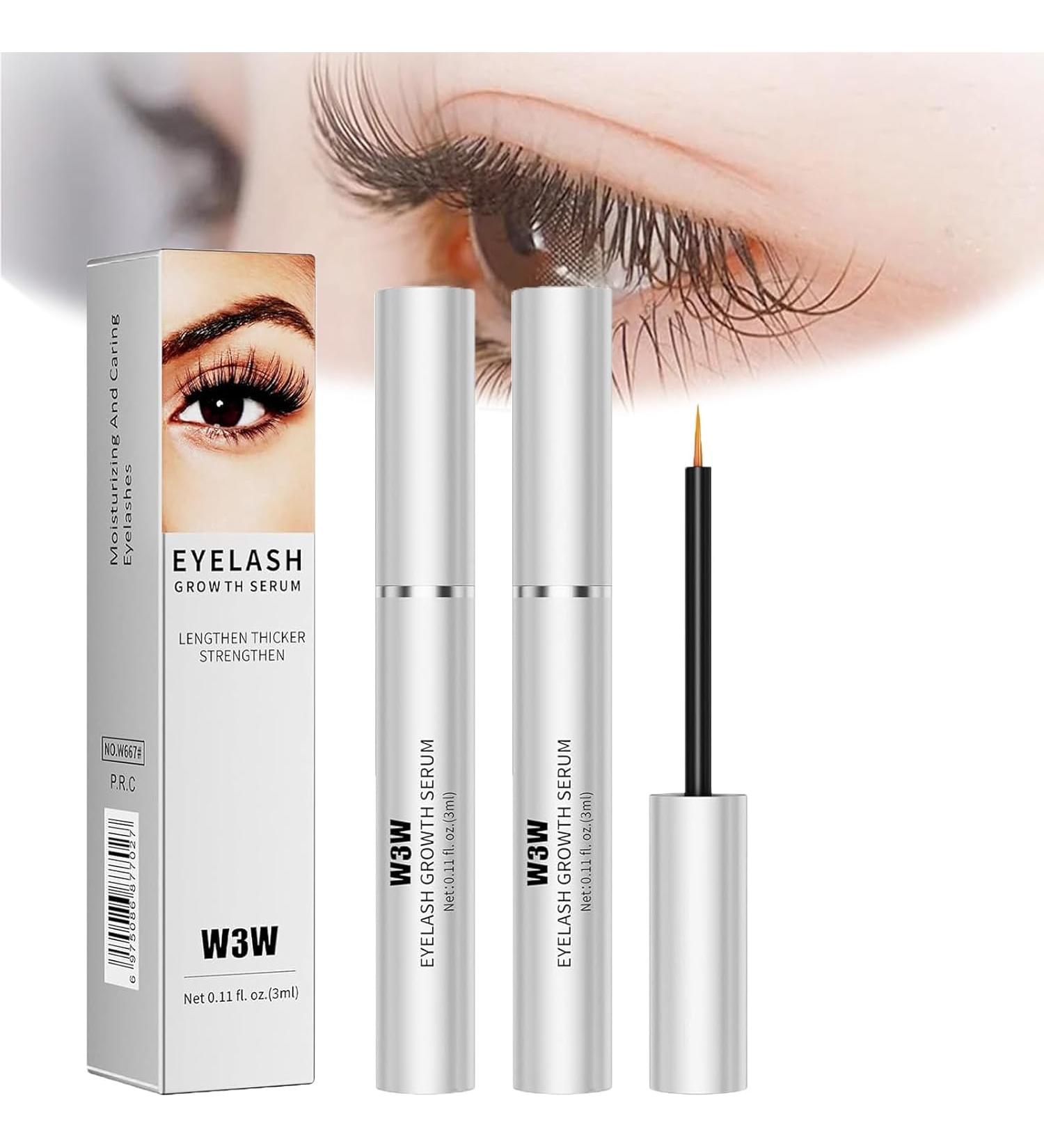  REPWEY 2 x W3W Lash Serum W3W Eye Lash Growth Serum Boost Lash Growth Serum Advanced Formula for Longer Fuller and Thicker Lashes - Buy Online on GoSupps.com
