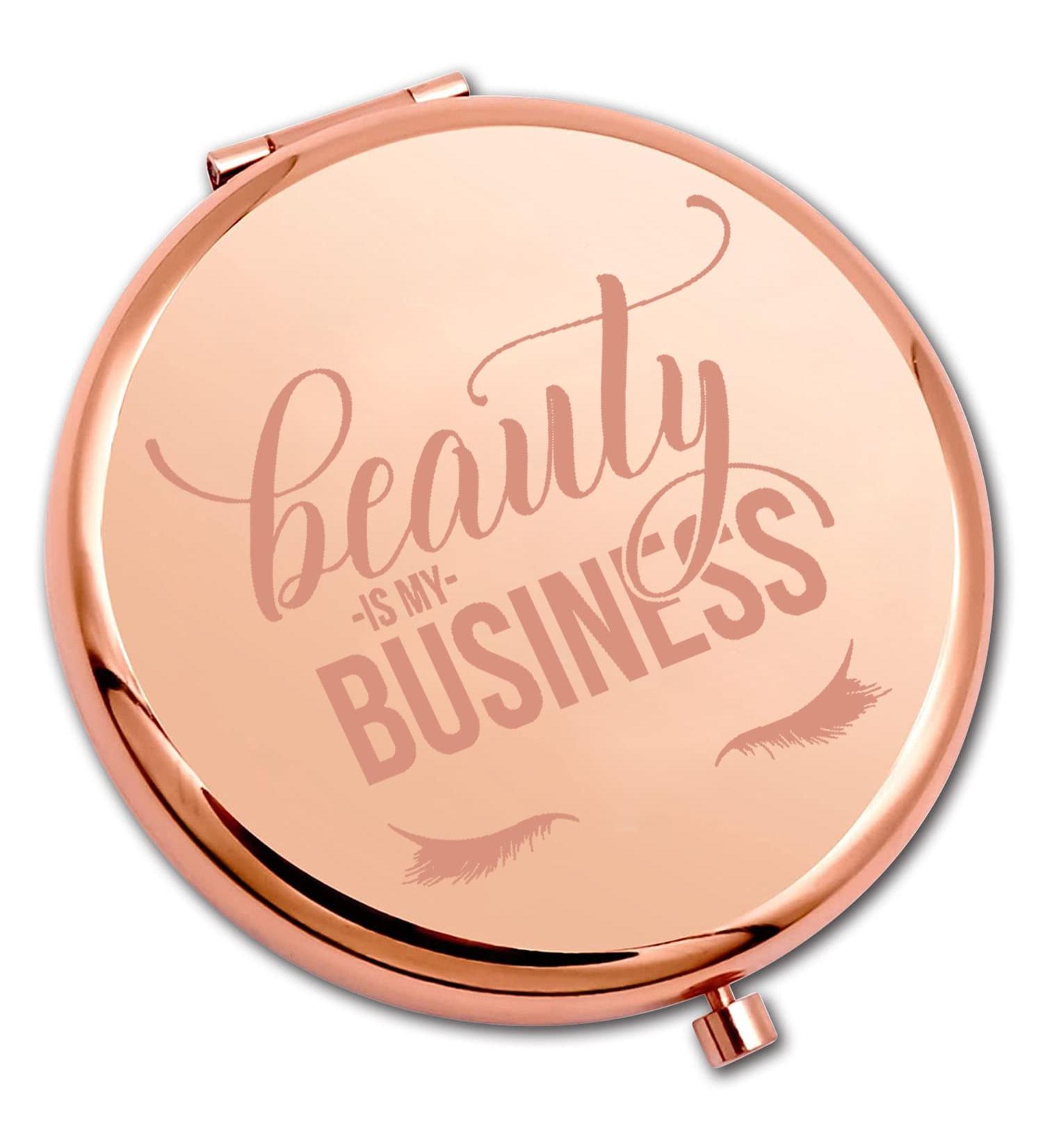 PLITI Lash Girl Compact Mirror - Ideal for Lash Artists & Cosmetology Students (CMrg) - Buy Online on GoSupps.com