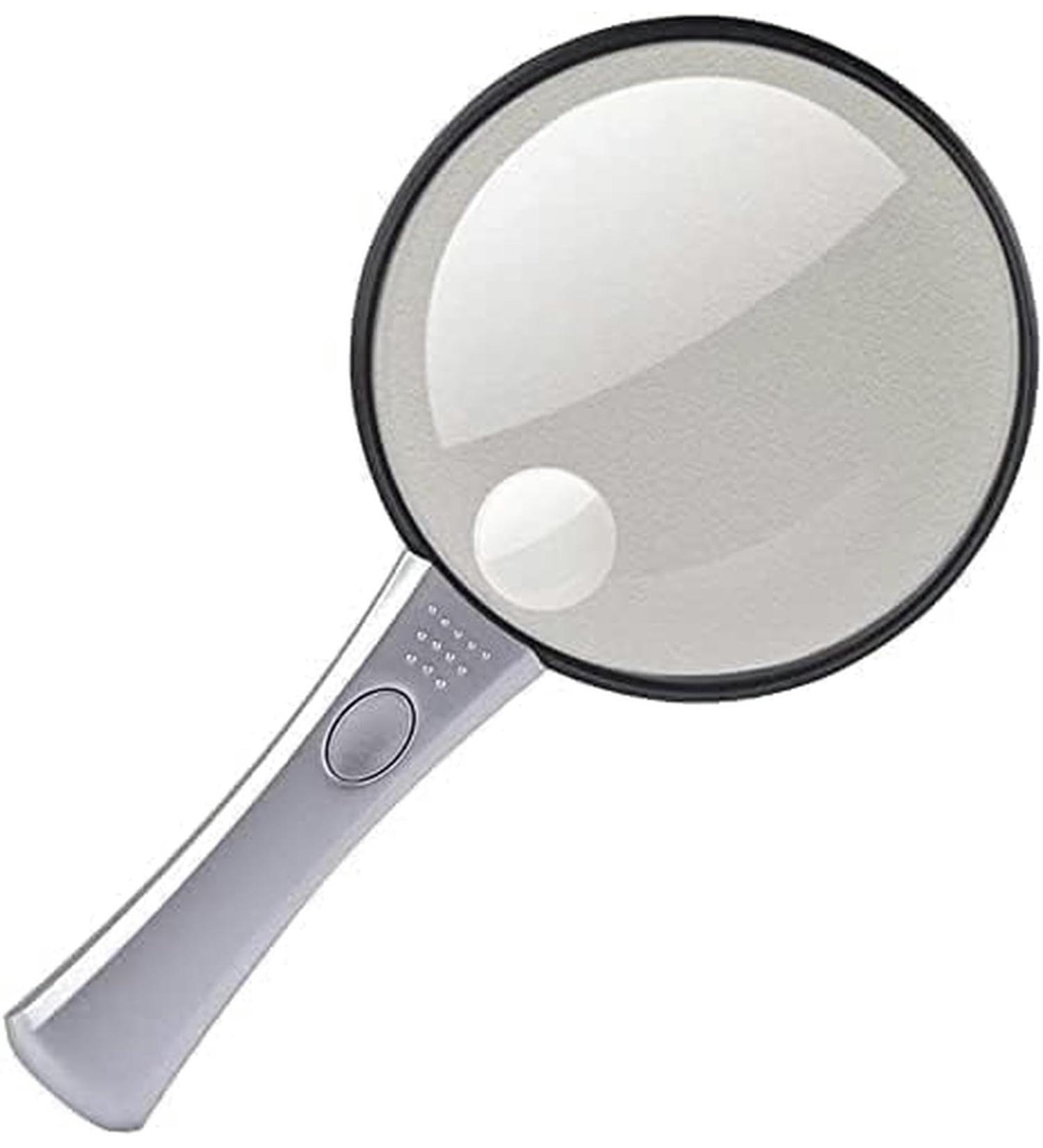 Portable Magnifiers 10X Handheld Child Elderly Reading Magnifier 20X Acrylic Optical Lens Identification Loupe Full of Stars - Buy Online on GoSupps.com