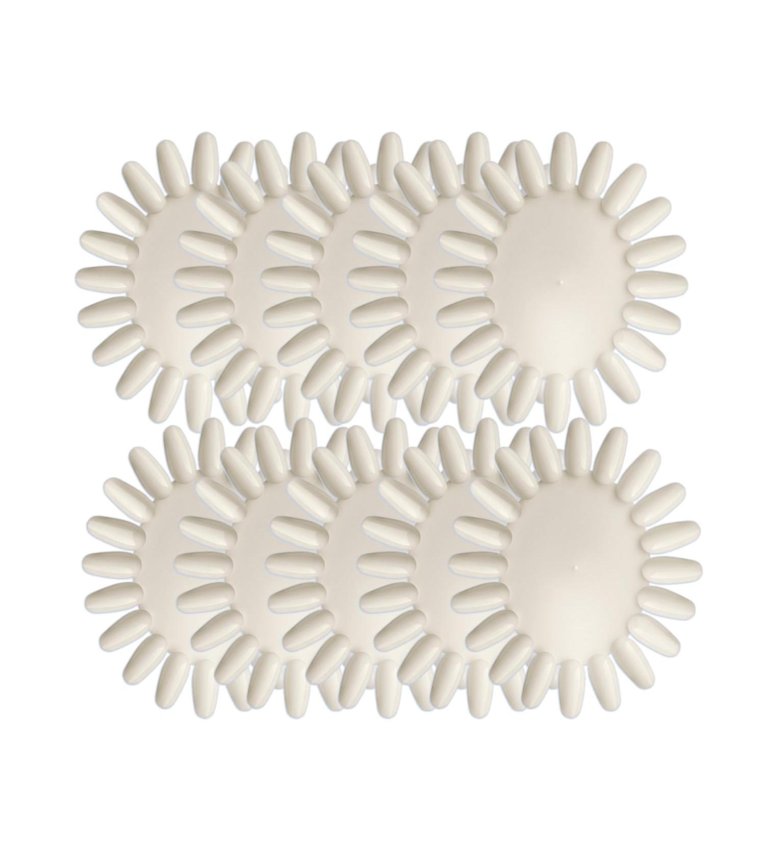 Shop Lalill Nail Display Set - 10 Sun-Shaped Sticks for Practice & Coloring | Perfect Nail Palette for Polishes - Buy Online on GoSupps.com