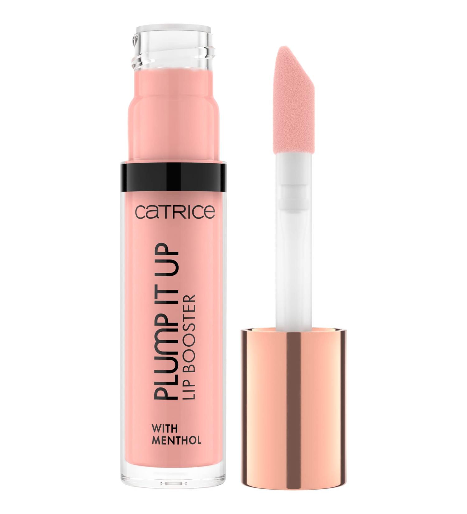 Catrice Plump It Up Lip Booster No. 060 - Vegan Cooling Glossy Lip Enlarge Alcohol & Paraben-Free | 3.5ml 060 Real Talk - Buy Online on GoSupps.com