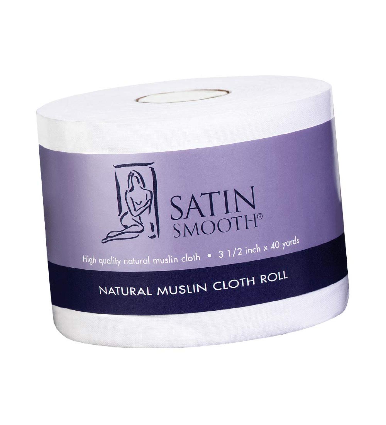 Satin Smooth Natural Muslin Cloth Roll For Women 1 Pc Roll - Buy Online on GoSupps.com