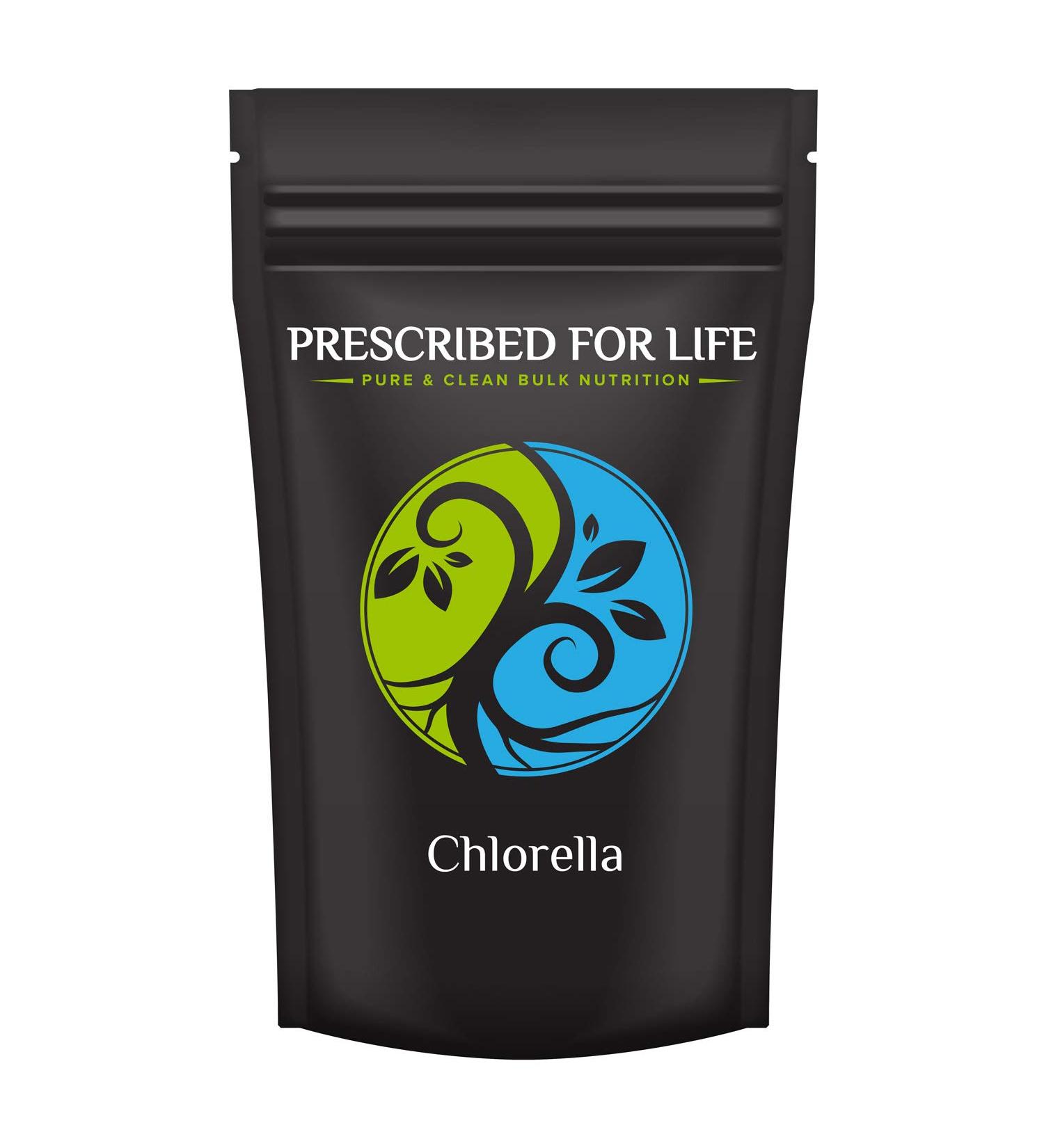 Prescribed For Life Organic Chlorella Powder | Algae Powder Rich in Vitamin C Omega-3 and Antioxidants | Vegan Gluten Free Non GMO | Chlorella pyrenoidosa (12 oz / 340 g)