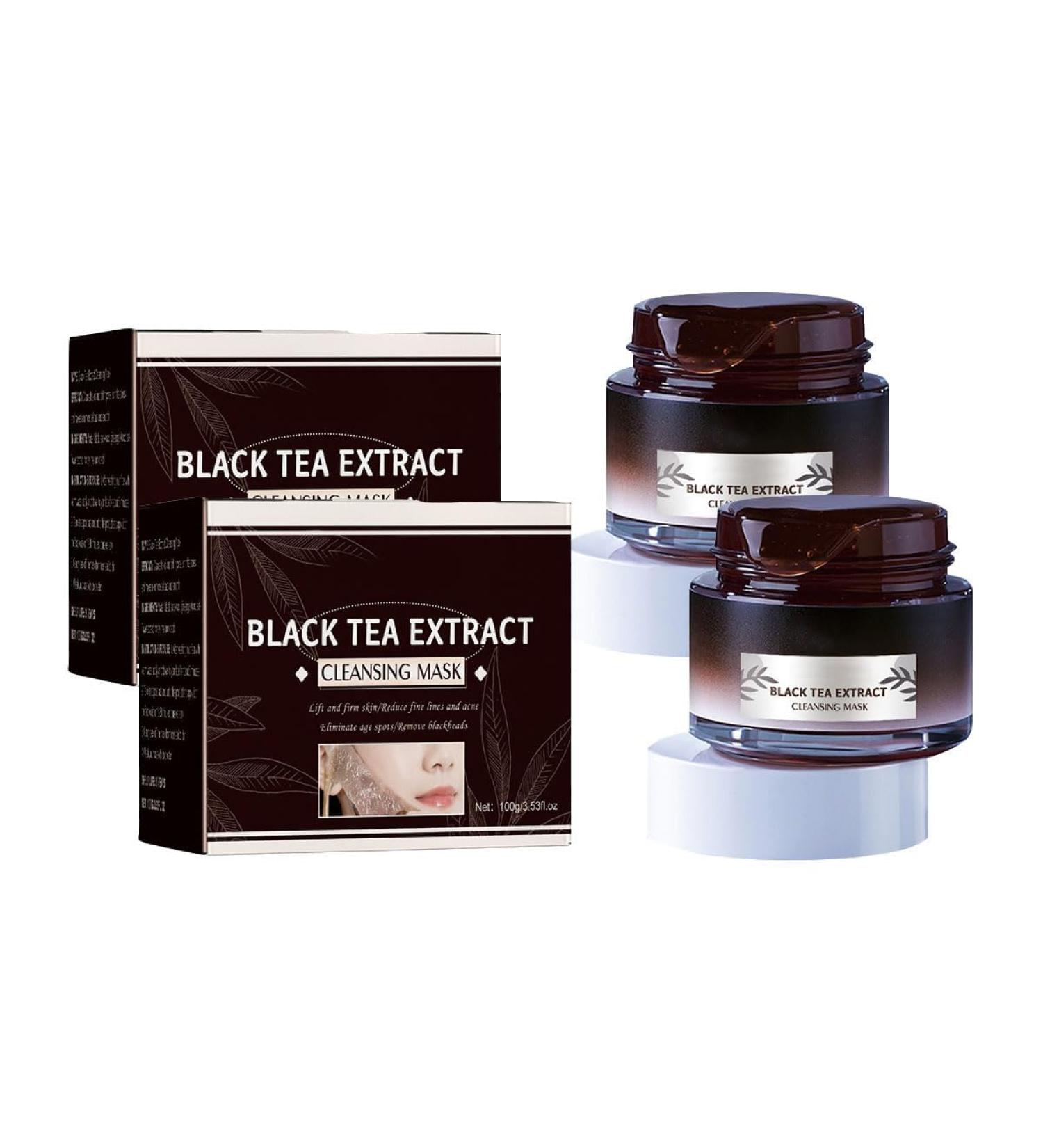 EXQST Black Tea Mask 2024 Black Tea Exfoliating Mask Black Tea Exfoliating Mask Deep Cleansing Blackhead Mask - Buy Online on GoSupps.com