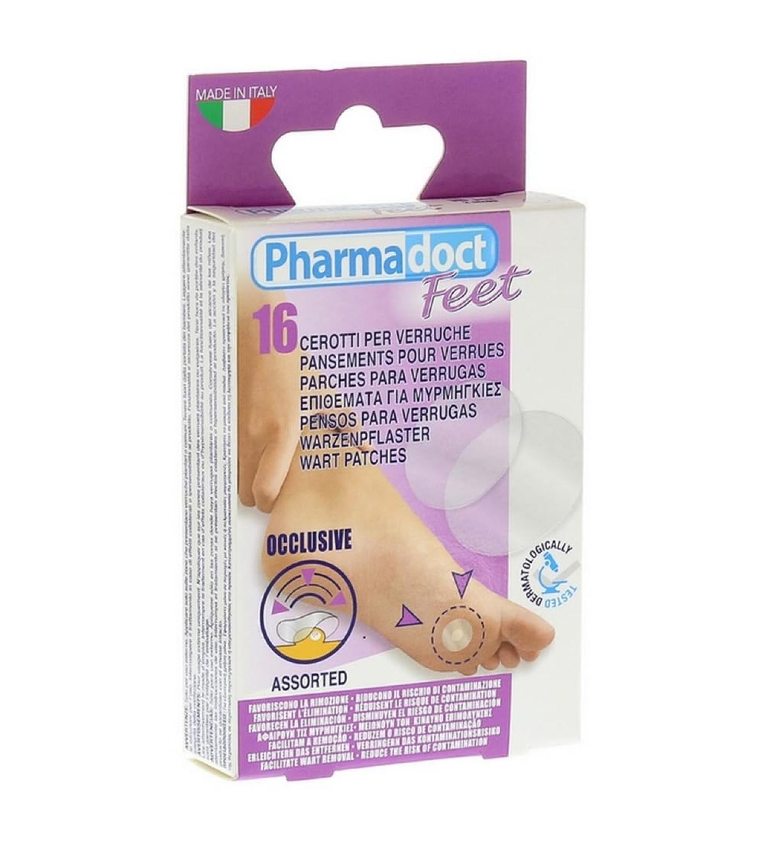 Buy EUROSIREL Plasters for Plantar Warts with Salicylic Acid - Hypoallergenic 16 Pack | Fast International Shipping - Buy Online on GoSupps.com