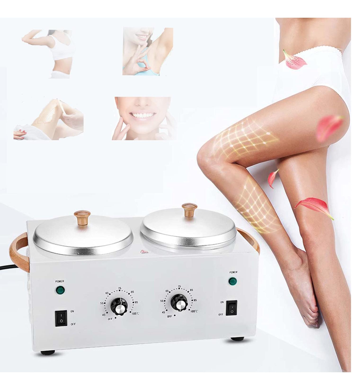 220V Wax Warmer - Professional & Home Use | Efficient Depilatory Growth & Double Pot for Wellness Salons - Buy Online on GoSupps.com