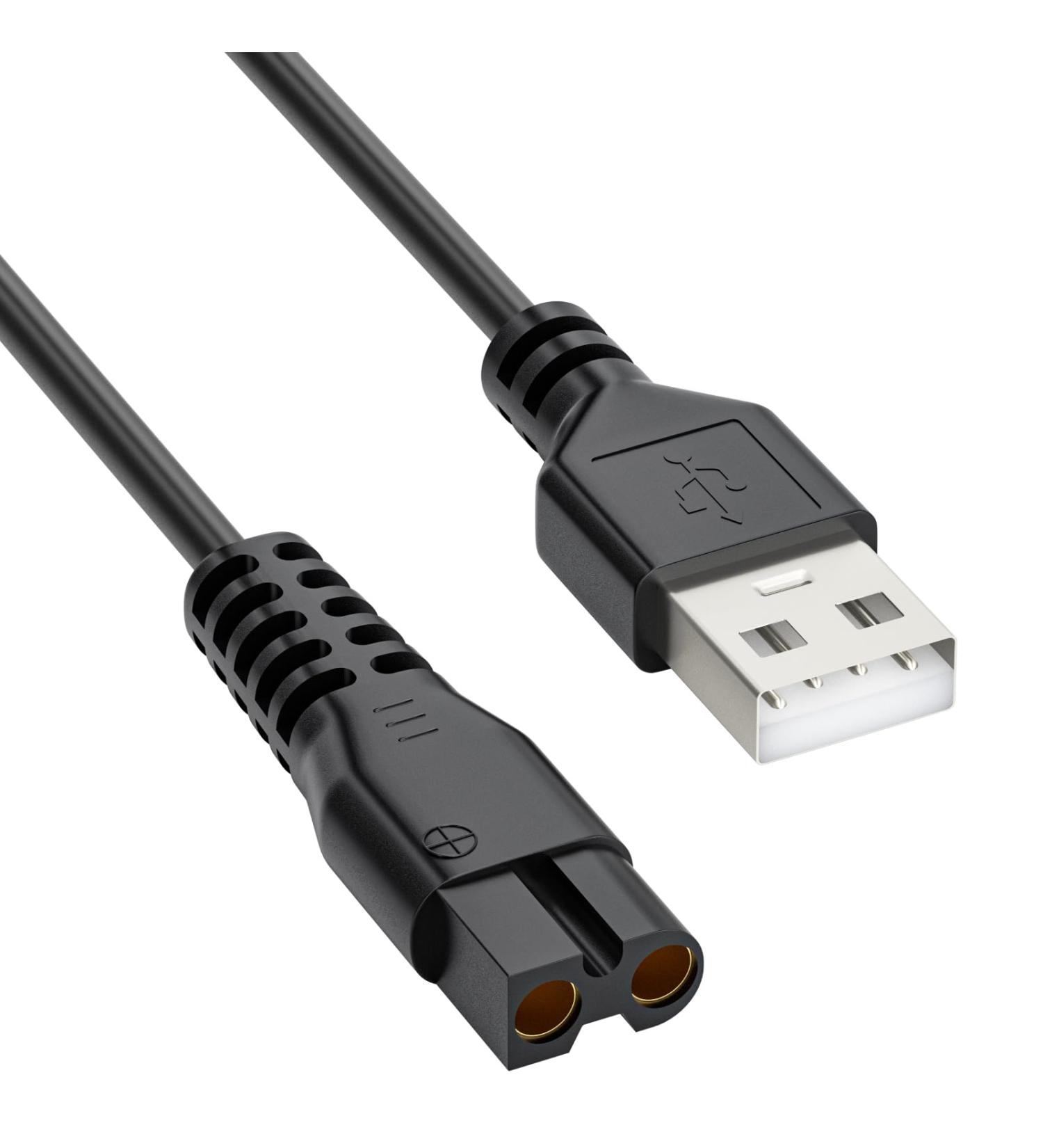 PChero 5V USB Shaver Charging Cable - Compatible Power Cord for Meridian Trimmer | International Shipping Available - Buy Online on GoSupps.com