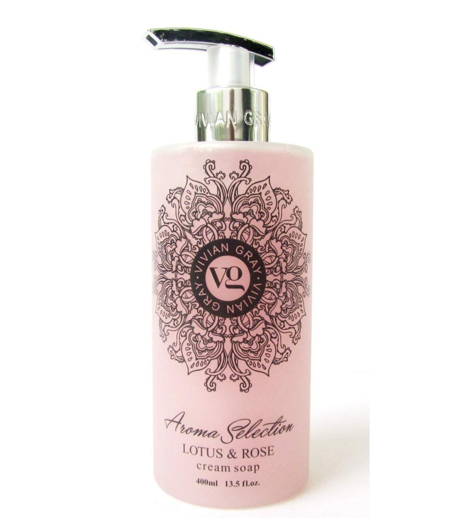 VIVIAN GRAY Aroma Selection Hand Soap in Lotus & Rose