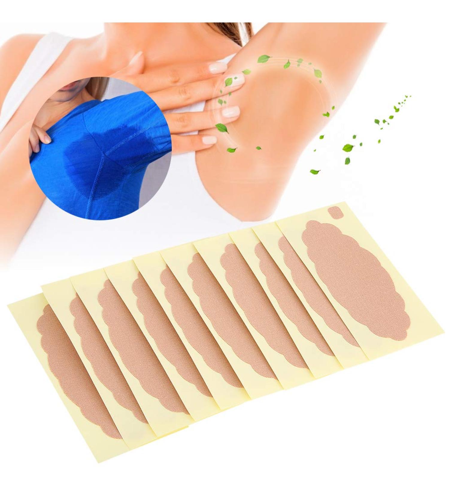 10Pcs Anti Sweat Pad Deodorant Armpit Patch Pad Forearm Sticker Antiperspirant Armpit Sticker For Oils C - Buy Online on GoSupps.com