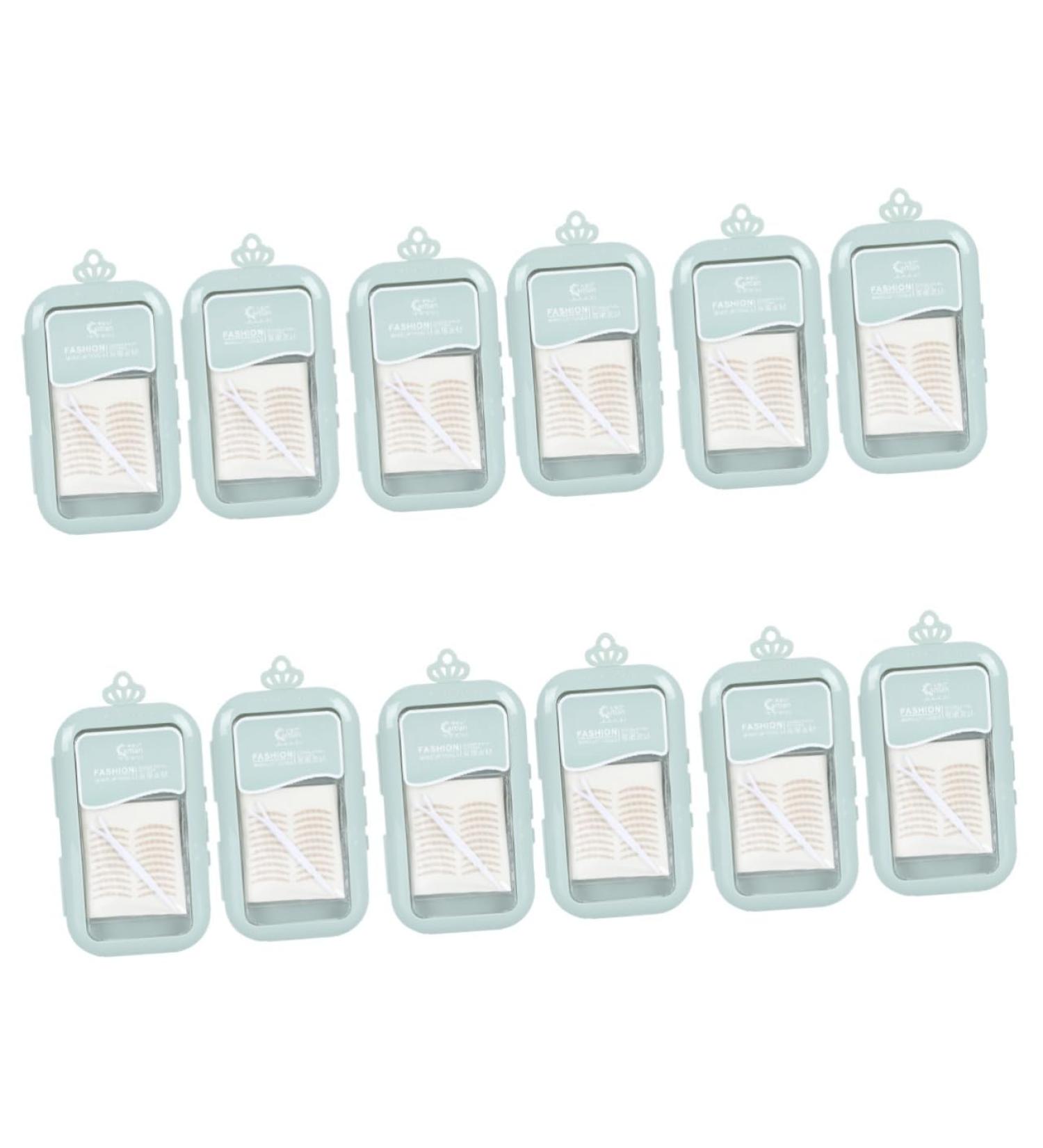 Housoutil 12 boxes Double-eyelid Eye Convenient Lace Double-sided Traceless Women Eyelid Shaping Woman 7X6cmx6pcs Assorted Colorx6pcs - Buy Online on GoSupps.com