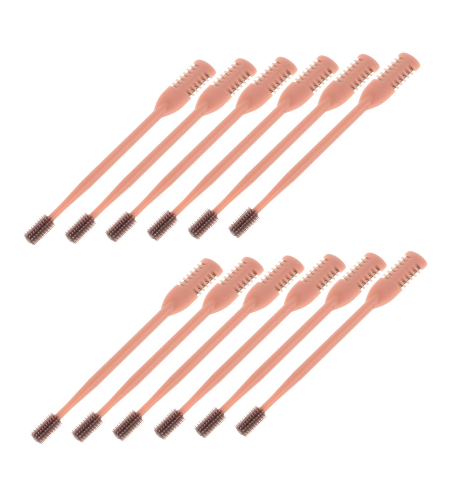 12Pcs Manual Eyebrow Trimmer with Double Sided Nose Hair Razor Blades Soft Skinfriendly Cutting Blades Effective for Adult Ear Hair Care - Buy Online on GoSupps.com