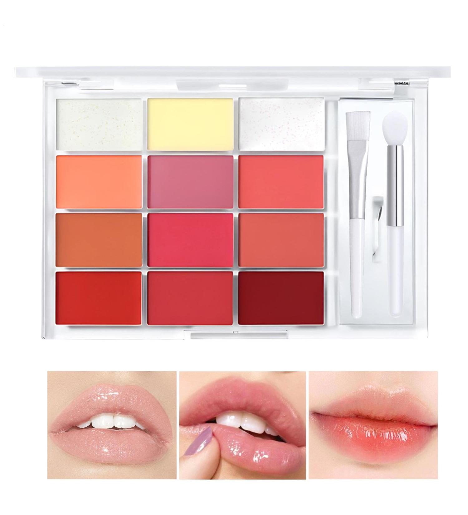  G n rique Lip Gloss Palette Makeup Set with Lip Gloss Palette | Cream Lip Gloss | Lipstick Palette | Colorful Moisturizing Lip Gloss | Color Palette - Buy Online on GoSupps.com
