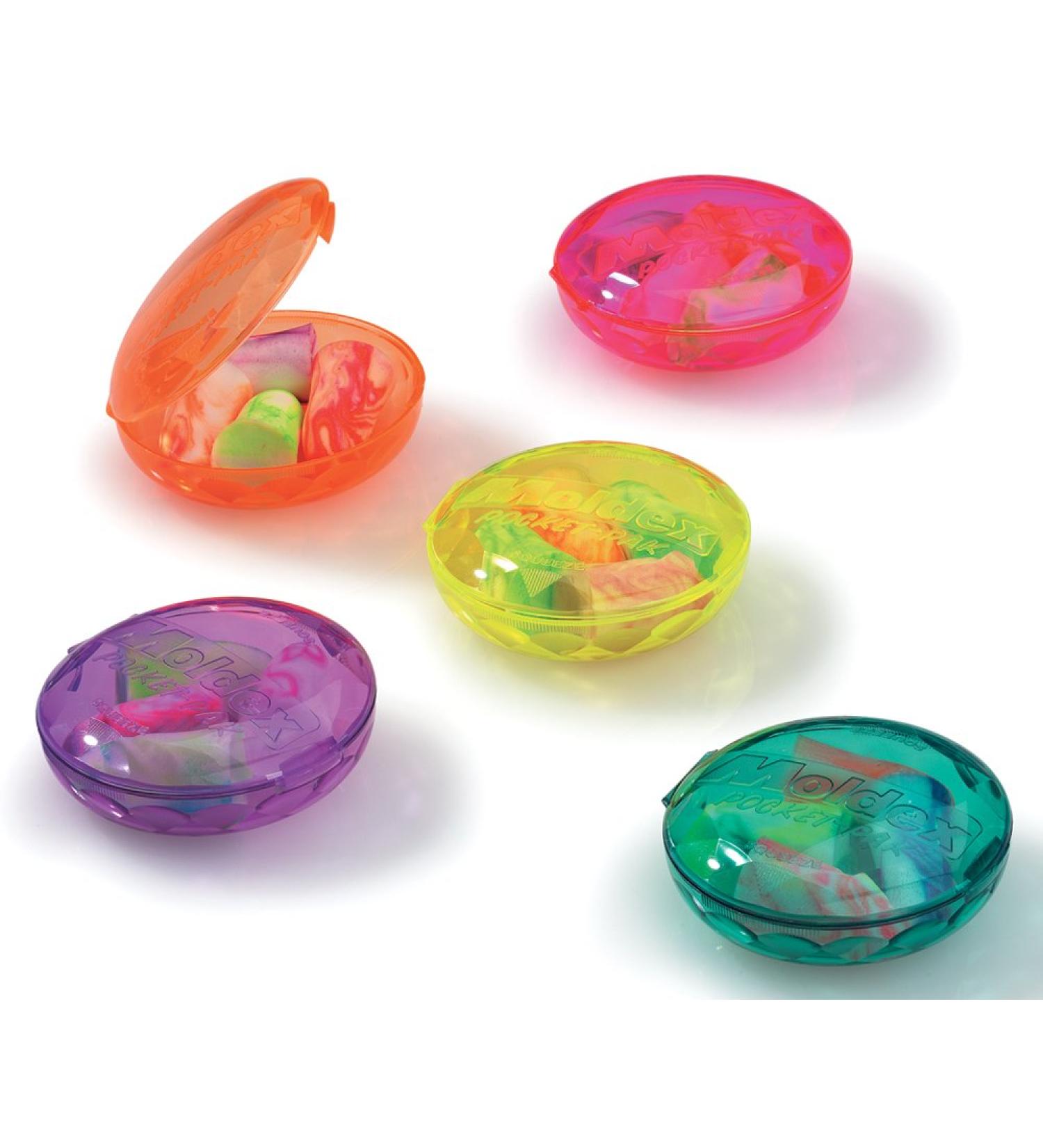 Moldex disposable earplugs Spark Plugs two pairs in PocketPak SNR 35 dB