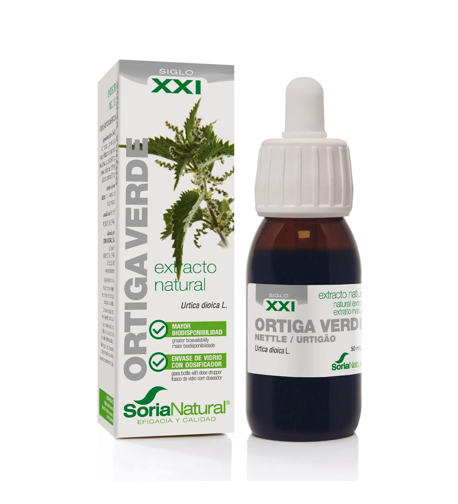  NATURLIDER Soria Urtica dioica XXI Extract - 50ml - Buy Online on GoSupps.com