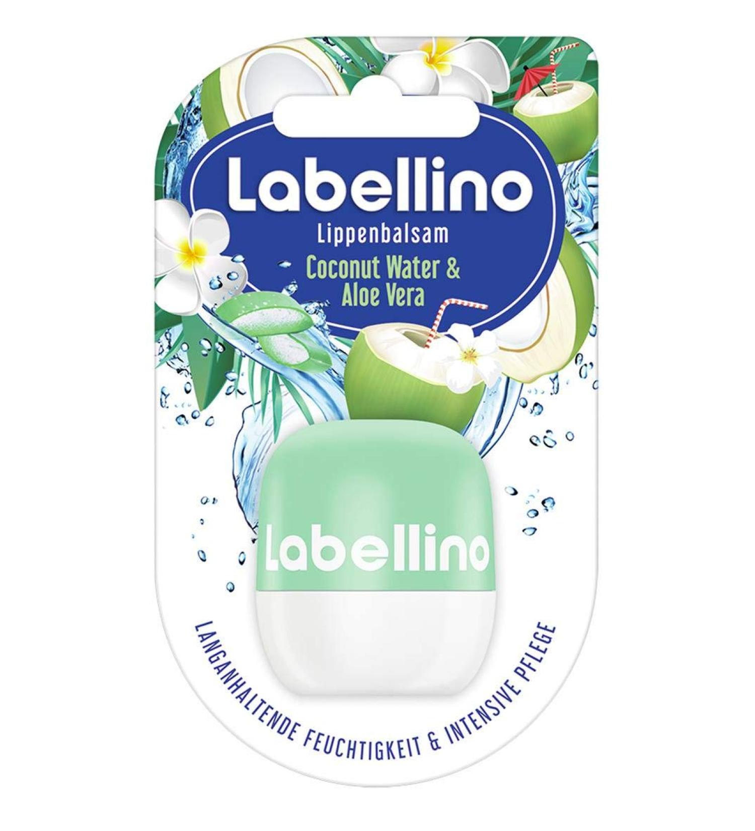 Labellino lip balm with coconut water-aloe vera scent 2 pack (2x7g) Vera scent aloe vera 7 g (2 pack)