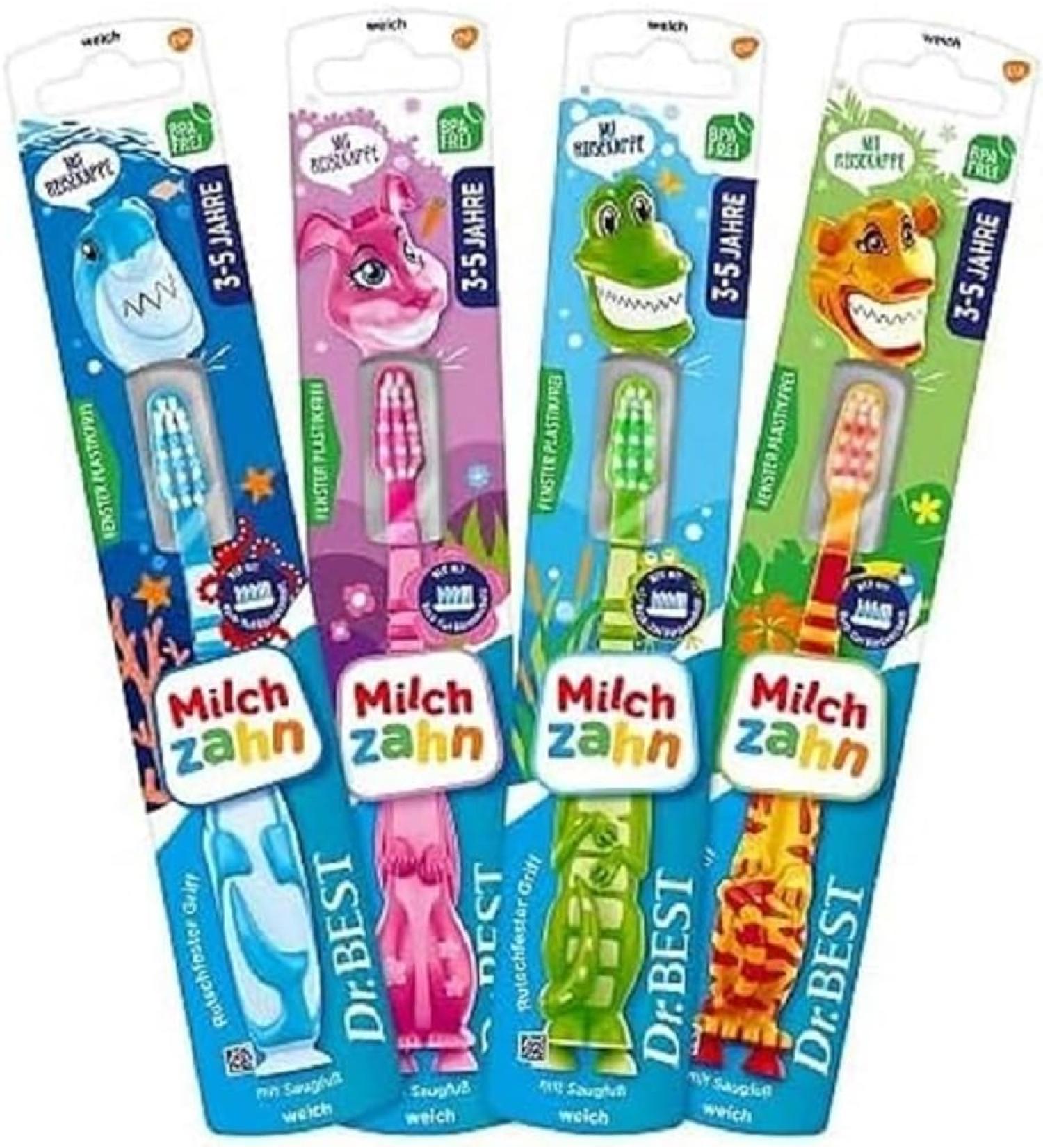 Dr.BEST milk toothbrush soft (1 piece) the right care for milk teeth