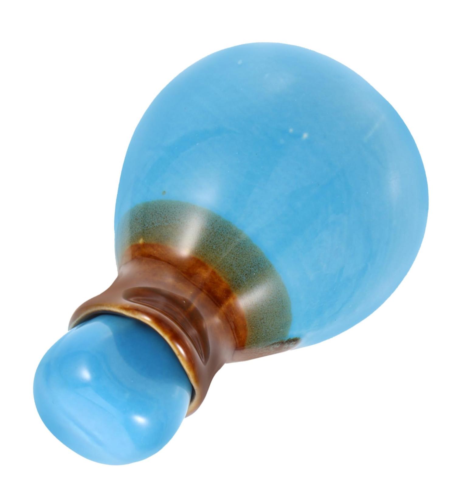 Minkissy 4-Piece Porcelain Soy Sauce Containers with Essential Oils | Japanese Spa Glass Vials & Lid | Perfect for International Shipping - Buy Online on GoSupps.com