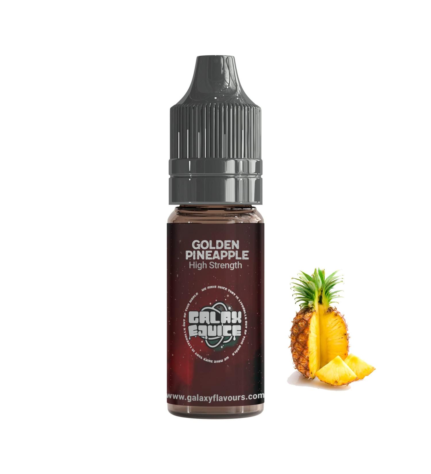 Golden Pineapple High Strength Flavouring - 10ml Bottle - Galaxy Food Flavours - Buy Online on GoSupps.com