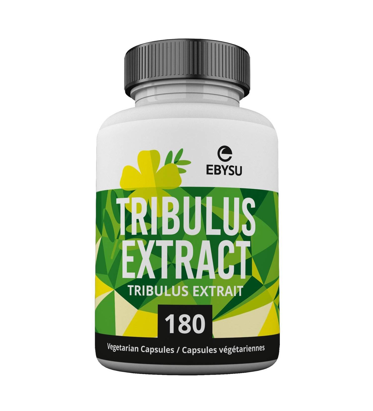 EBYSU Tribulus Terrestris Extract Supplement 500 mg Traditionally Used in Ayurveda - 180 Capsules for Men and Women - Buy Online on GoSupps.com