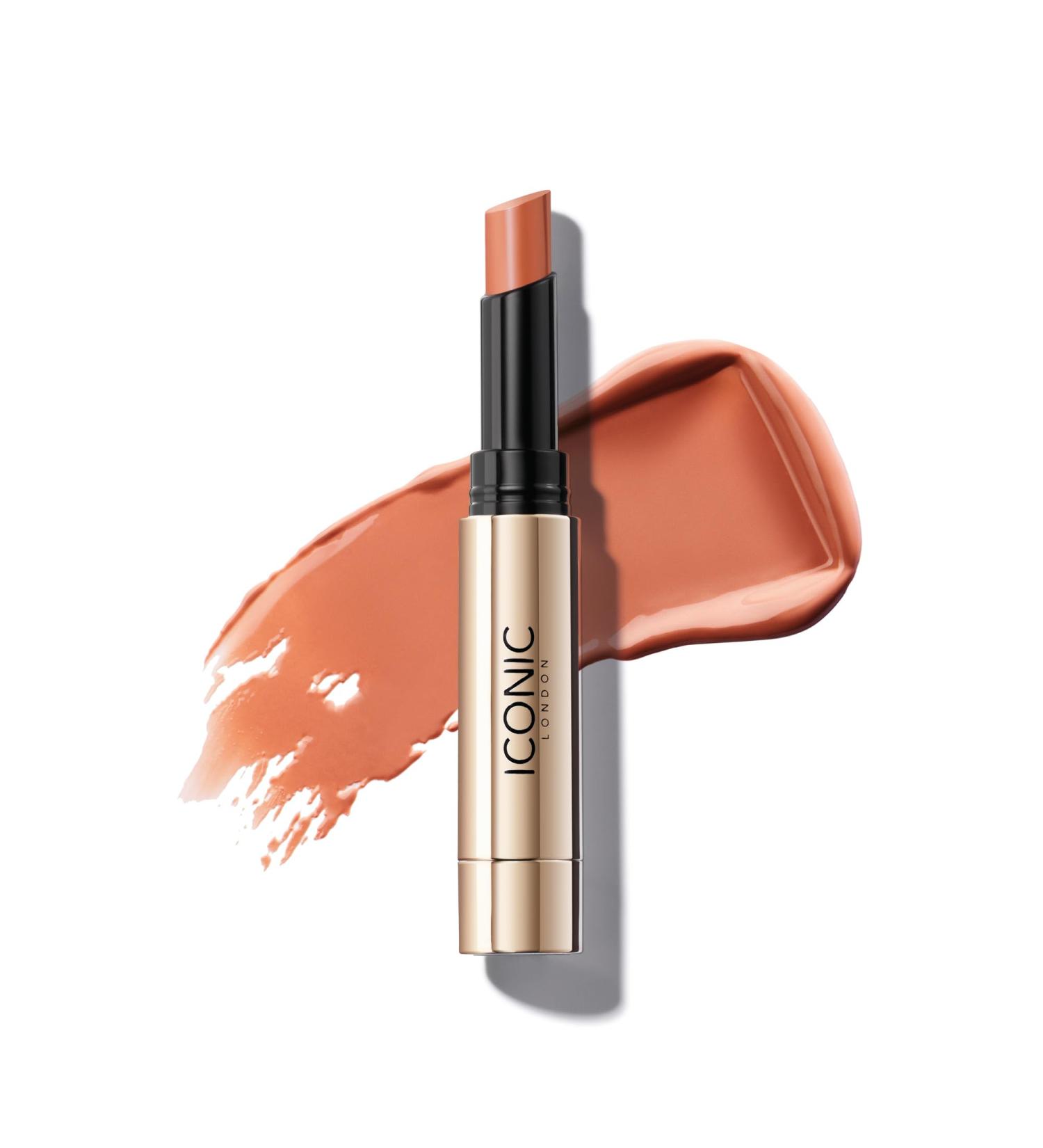 ICONIC LONDON Melting Touch Lip Balm | Hydrating Lip Balm Non Sticky Sheer Wash of Colour Cruelty Free Vegan Makeup 3 mL / 0.10 Fl Oz Strapless - Buy Online on GoSupps.com