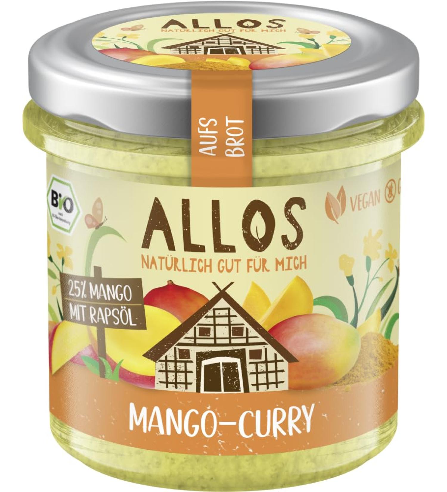 Nature BV Allos Organic on s Brood Mango Curry 2 x 140 g