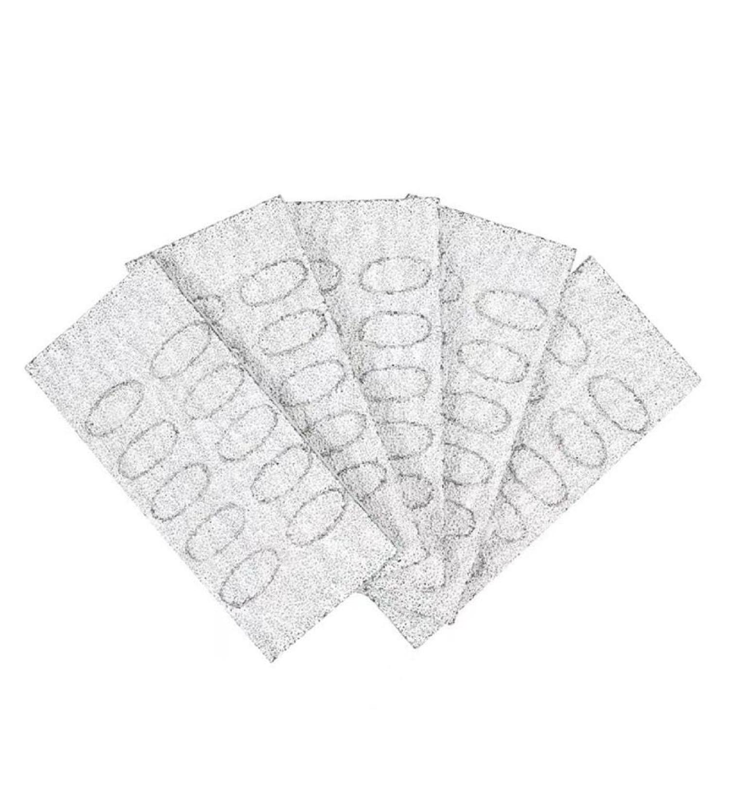 Nail Cuticle Pusher Self-Adhesive Sandpaper Manicure Kit Nail Art Pre-polishing Sand Paper 50Grit Sandpaper Sheets Nail Pusher Manicure Tool Nail Drill Accessories - Buy Online on GoSupps.com