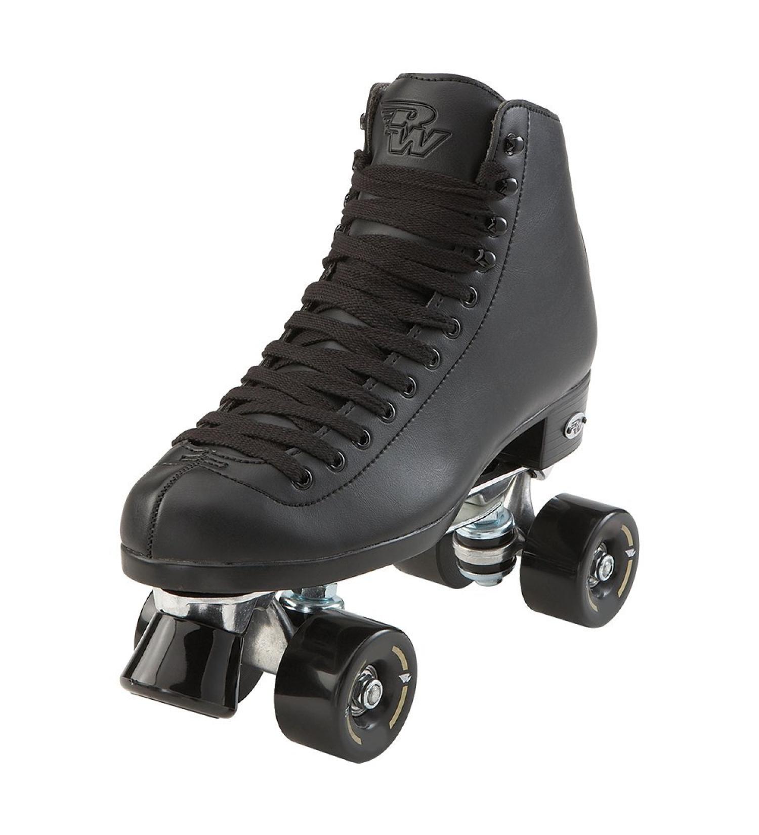 Riedell RW Wave Quad Roller Skates - Black Men's Size 10 - Indoor/Outdoor - Buy Online on GoSupps.com