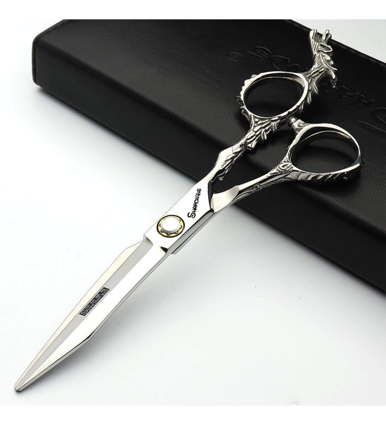 Professional 6-Inch Hair Styling Scissors | Japanese Hairdresser Scissors | Chinese Dragon Design | International Shipping - Buy Online on GoSupps.com