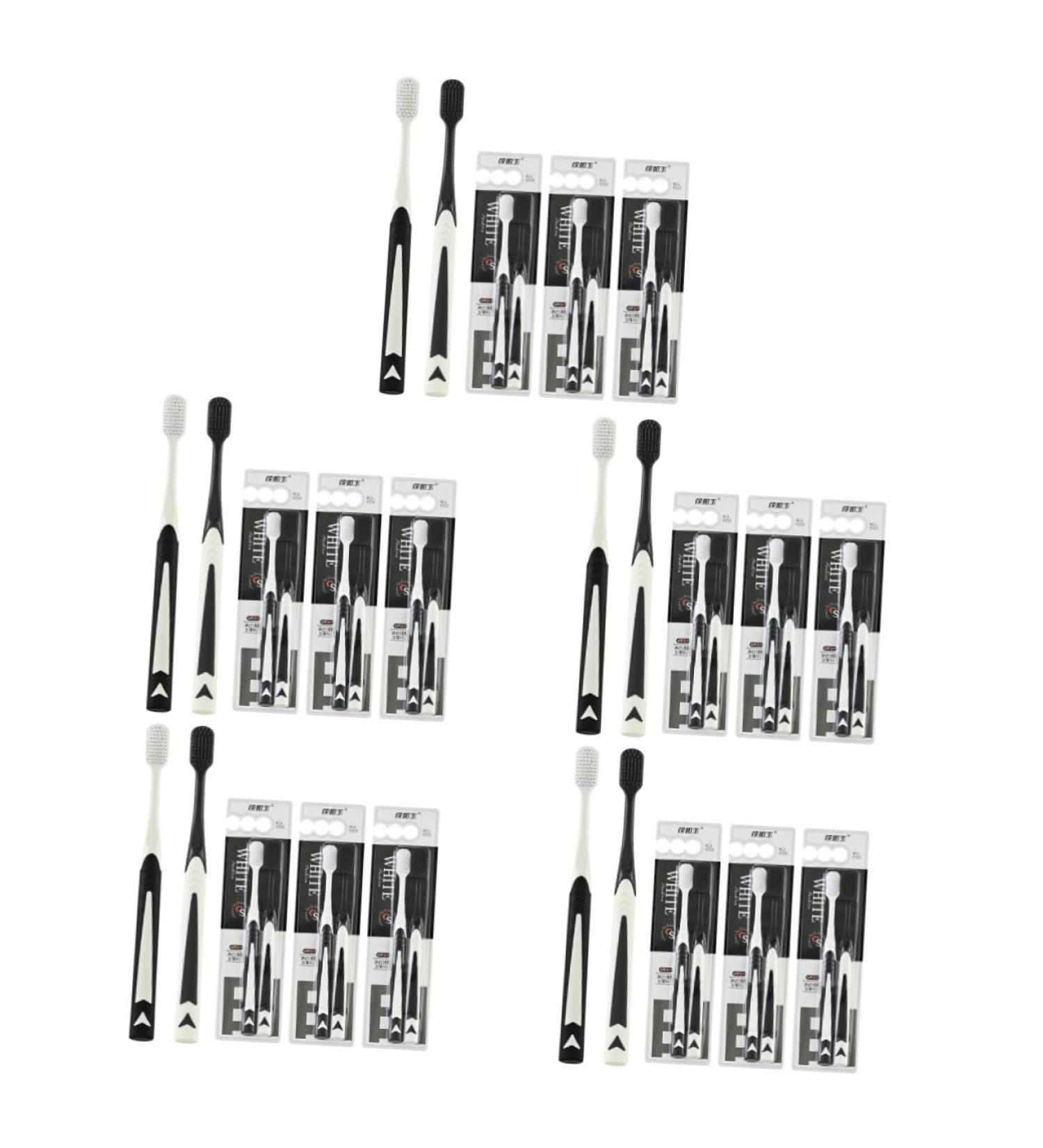 Buy GLEAVI 20 Pairs Natural Soft Gum Cleaner Toothbrushes | Best Oral Cleaning Accessories for Travel & Household - Buy Online on GoSupps.com