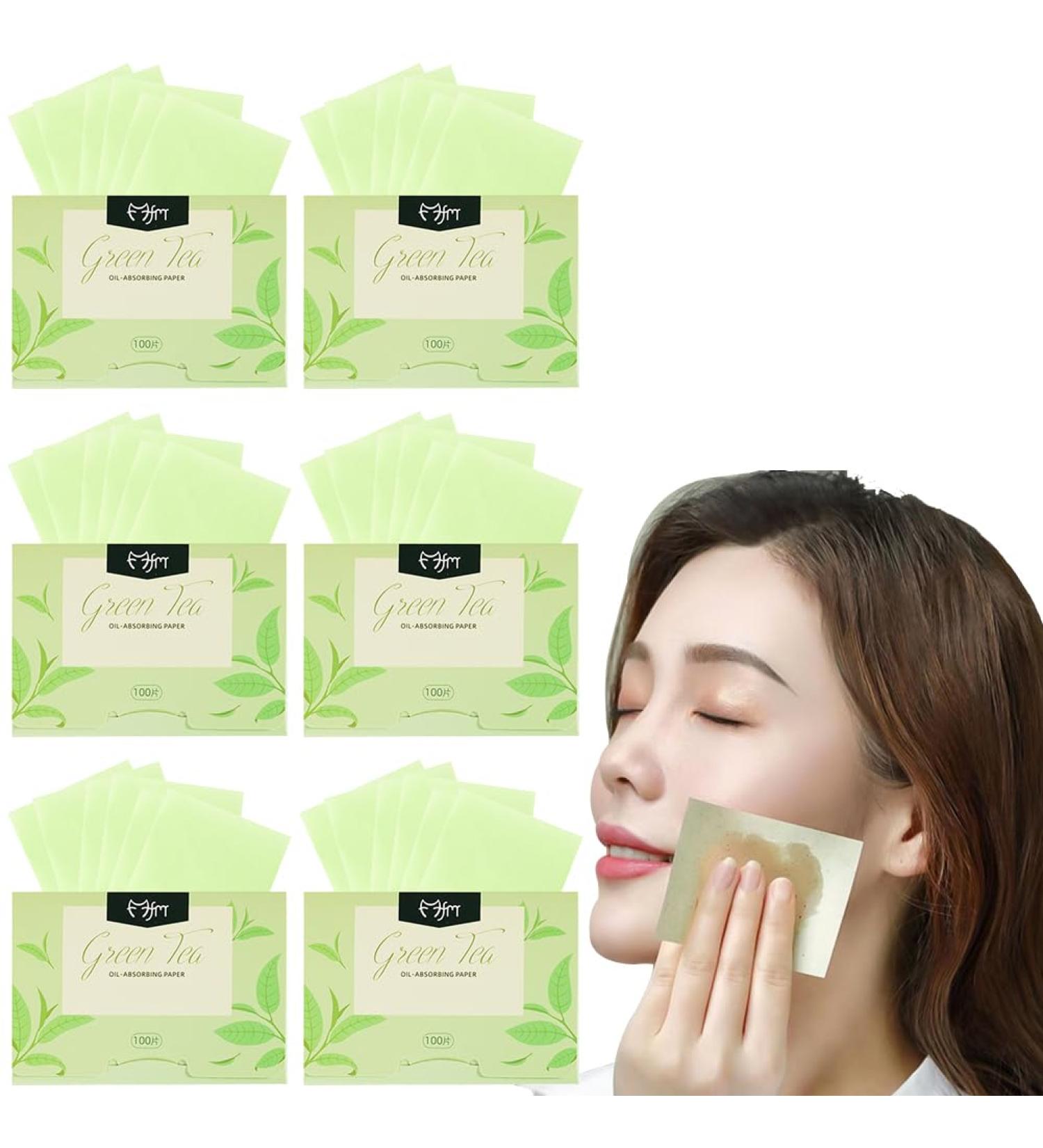 Oil Absorbent Paper Oil Control Paper Matte Paper Face Oil Blotting Paper Sheets Facial Blotting Paper Sheets Face Blotting Paper Set Effectively Controls Oil 600 Pieces - Buy Online on GoSupps.com