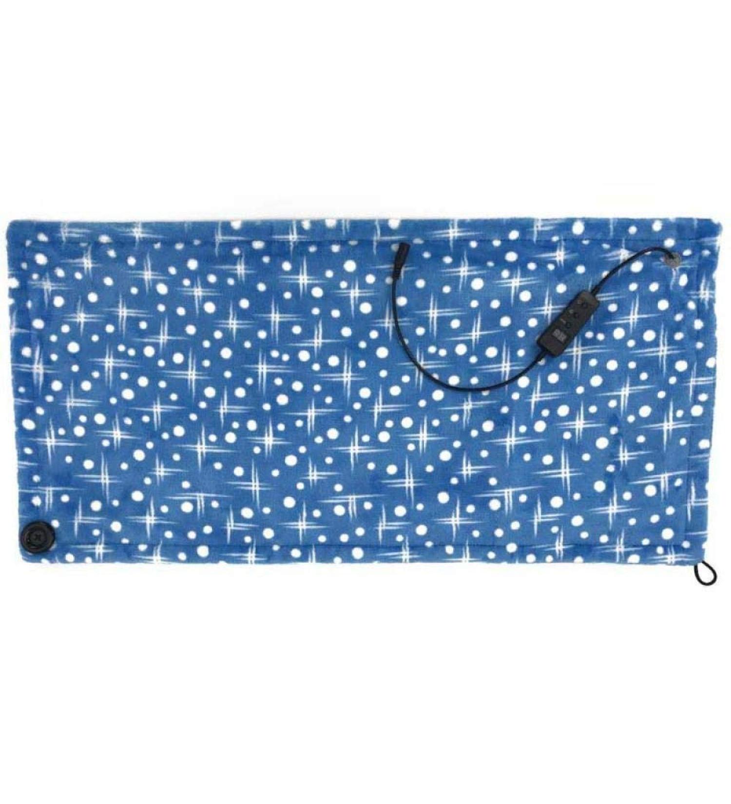 Osmari Kneechon Heating Ceiling - Low Pressure Multifunctional Hot Compress Therapy with 5-Speed Thermostat & Timer | Light Blue Plush for Office & Camping - Buy Online on GoSupps.com